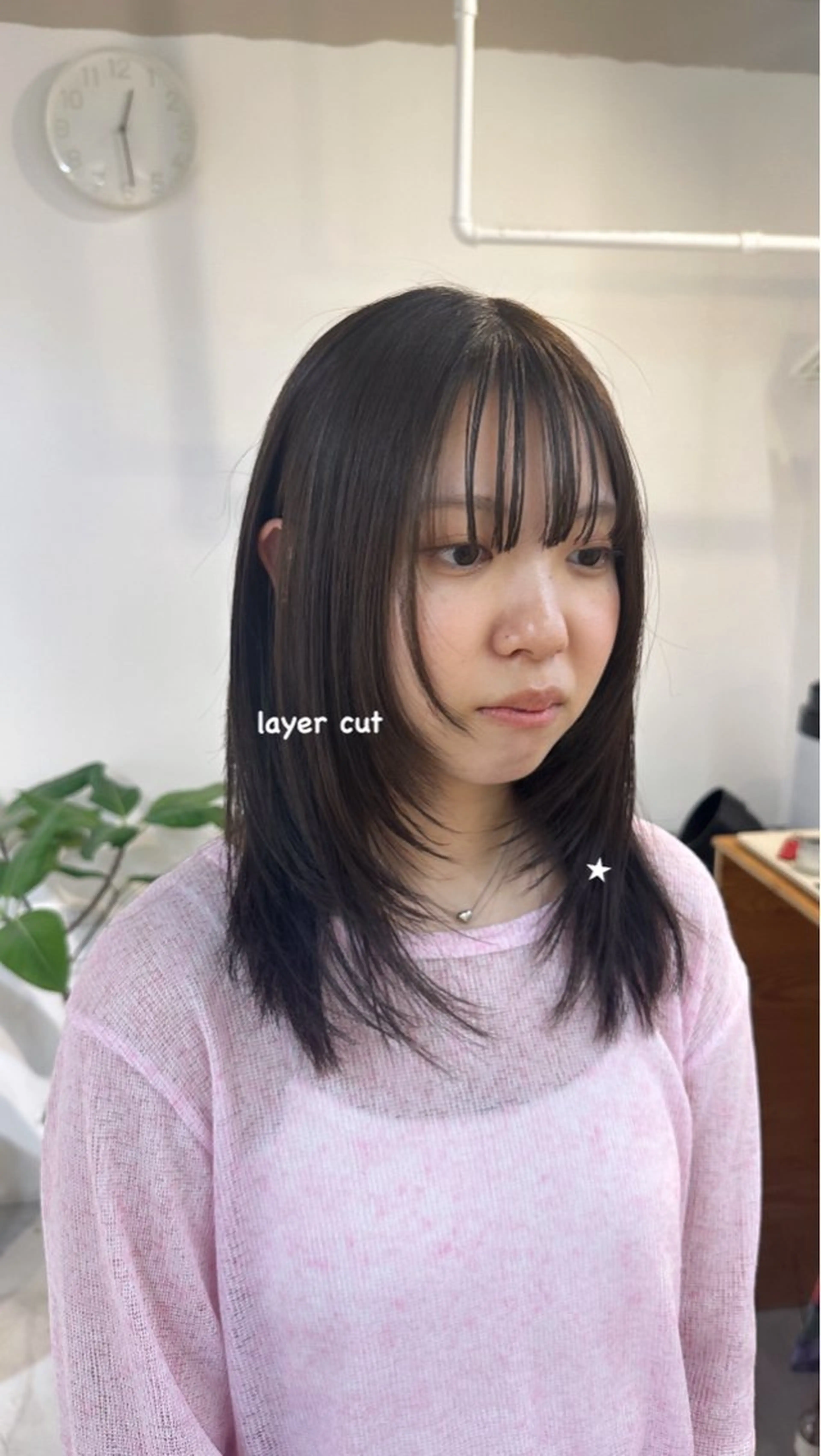 ミディアム レイヤーカット fit /Rihoのヘアスタイル