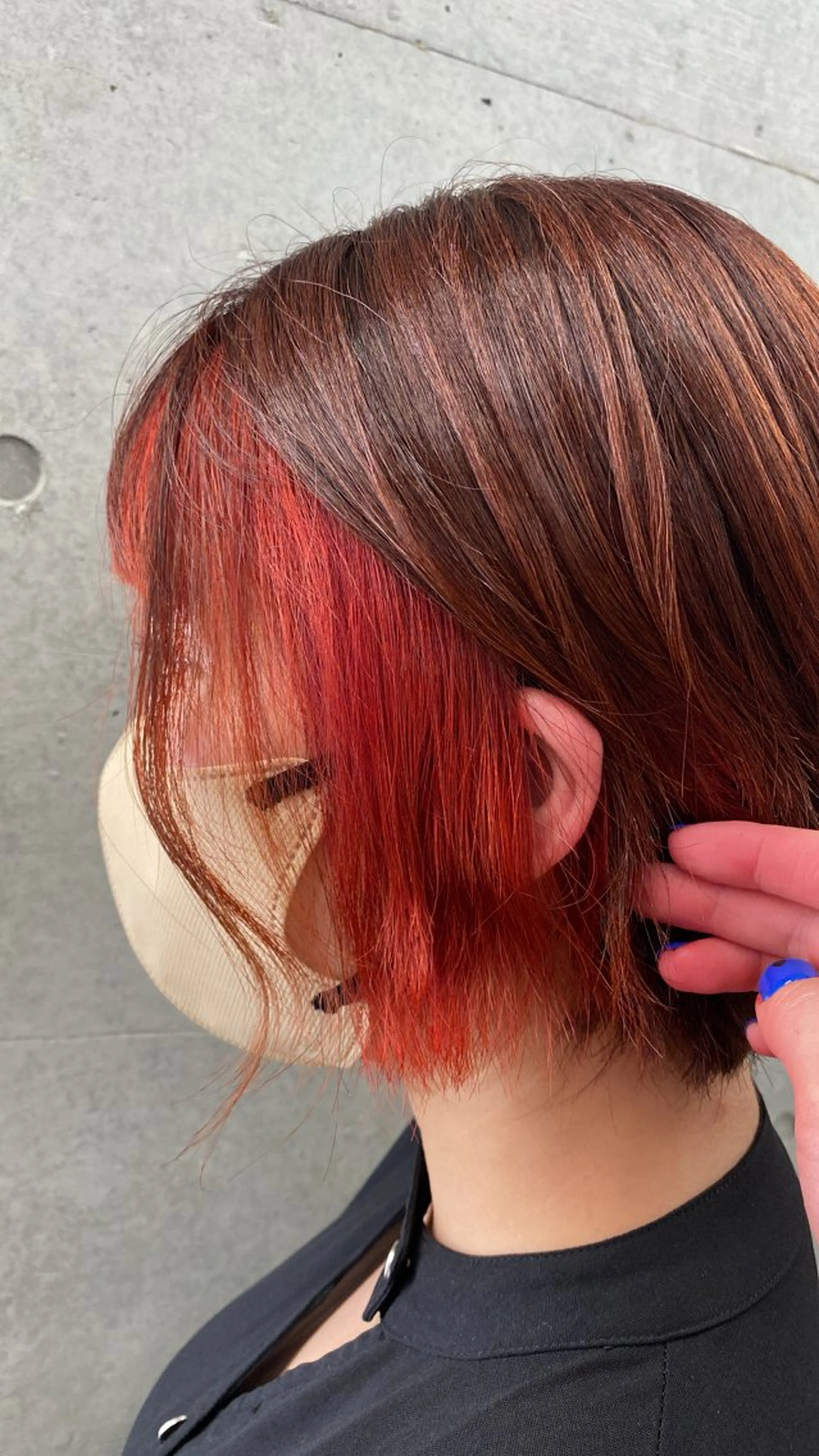 カラー nok所属・レイヤー/ベージュ/ どますず🌺のヘアスタイル