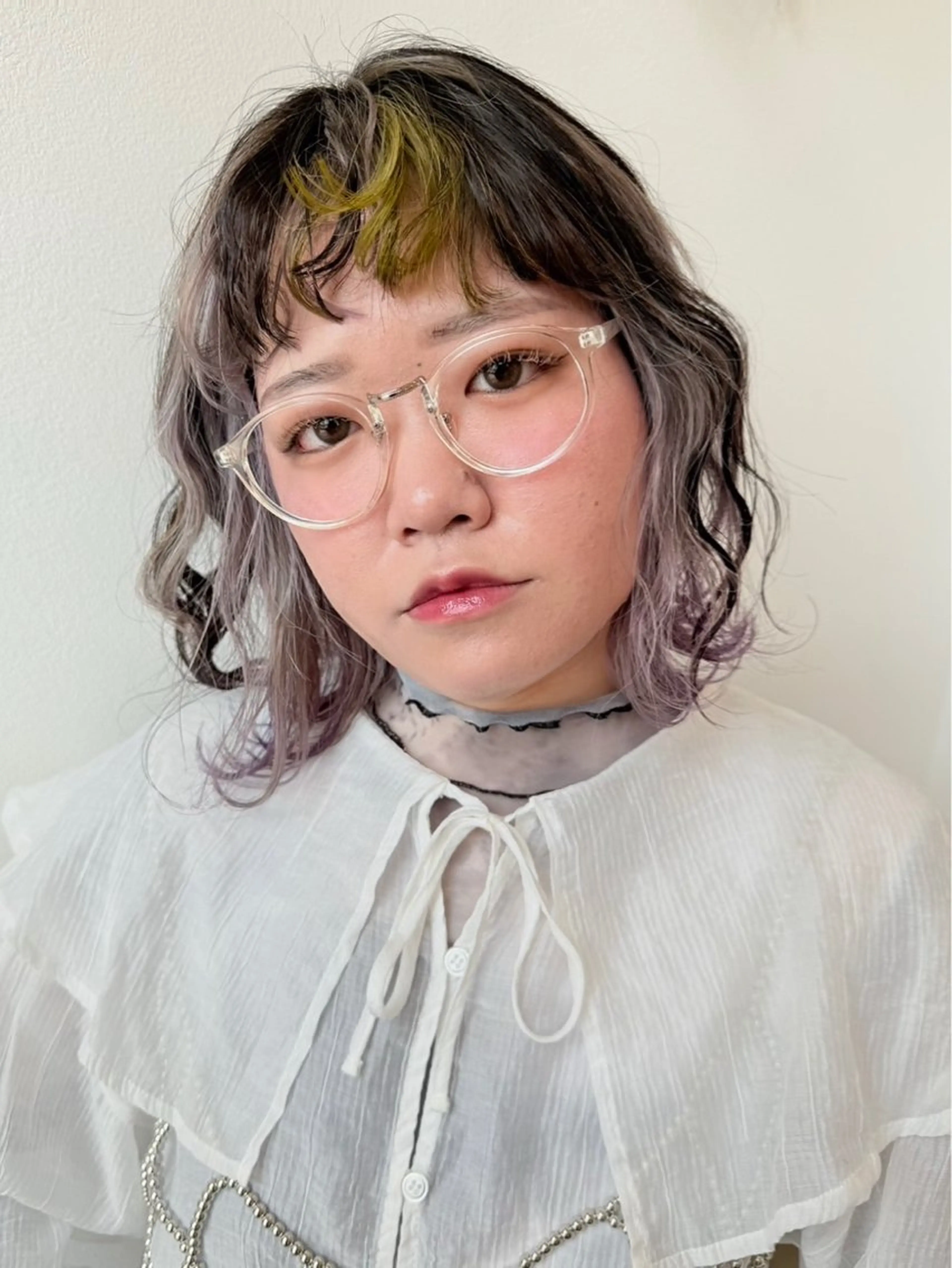 ミディアム カット ヘアカラー Porte 💖Maruyamaのヘアスタイル