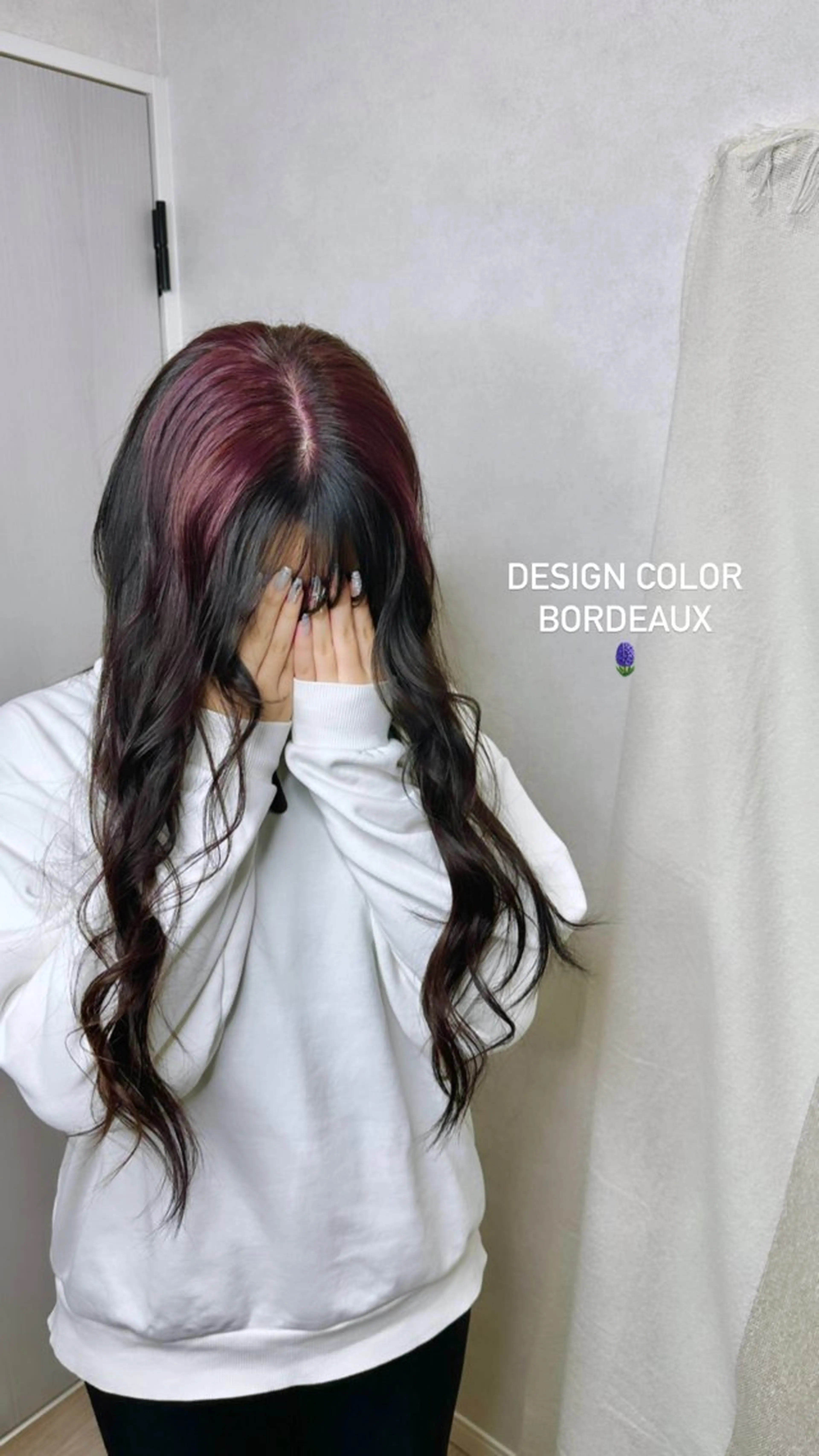 ロング カラー ヘアカラー Designer EGGのマツエク・マツパデザイン