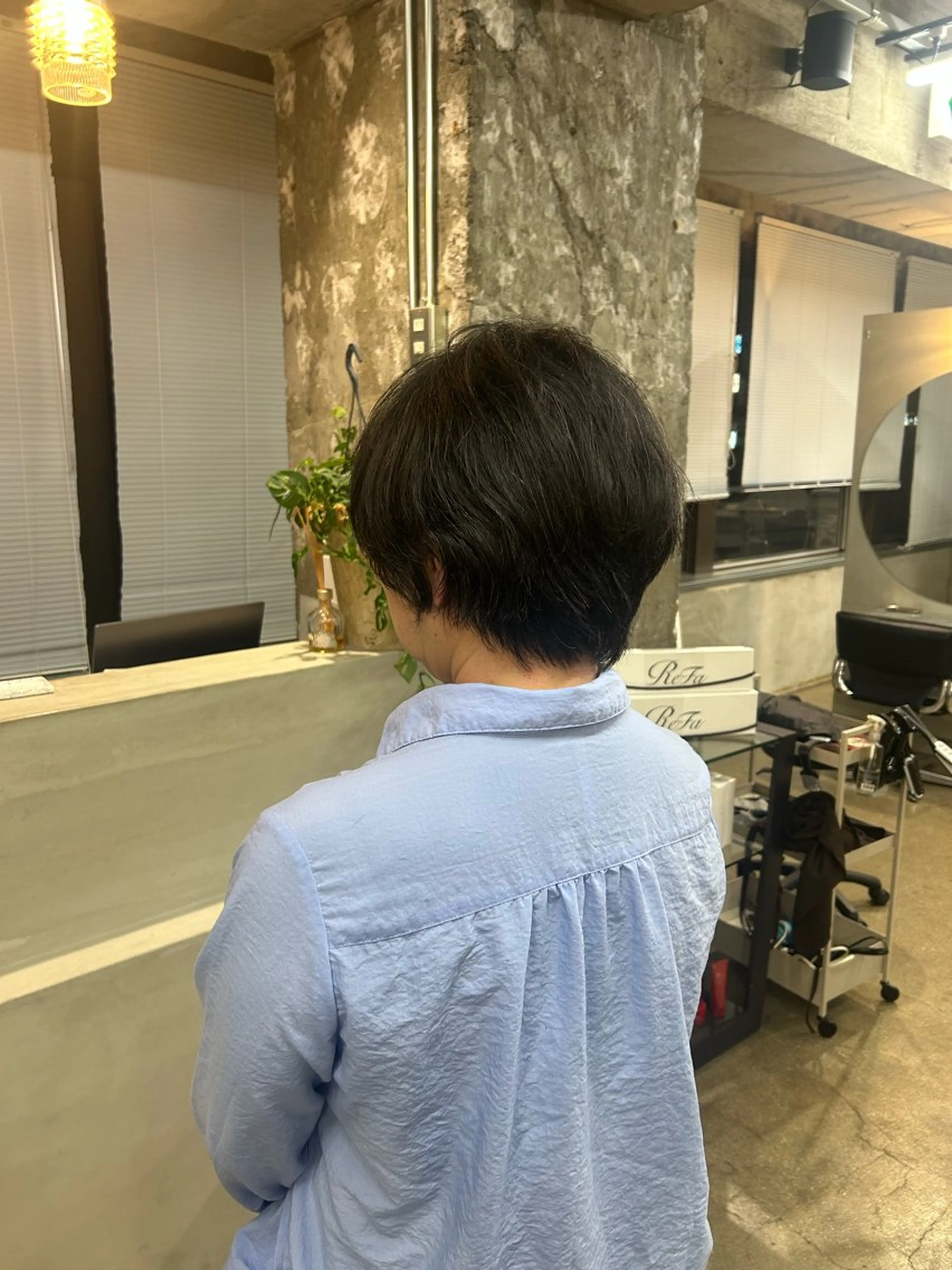 ショート サワムラ ソナタのヘアスタイル