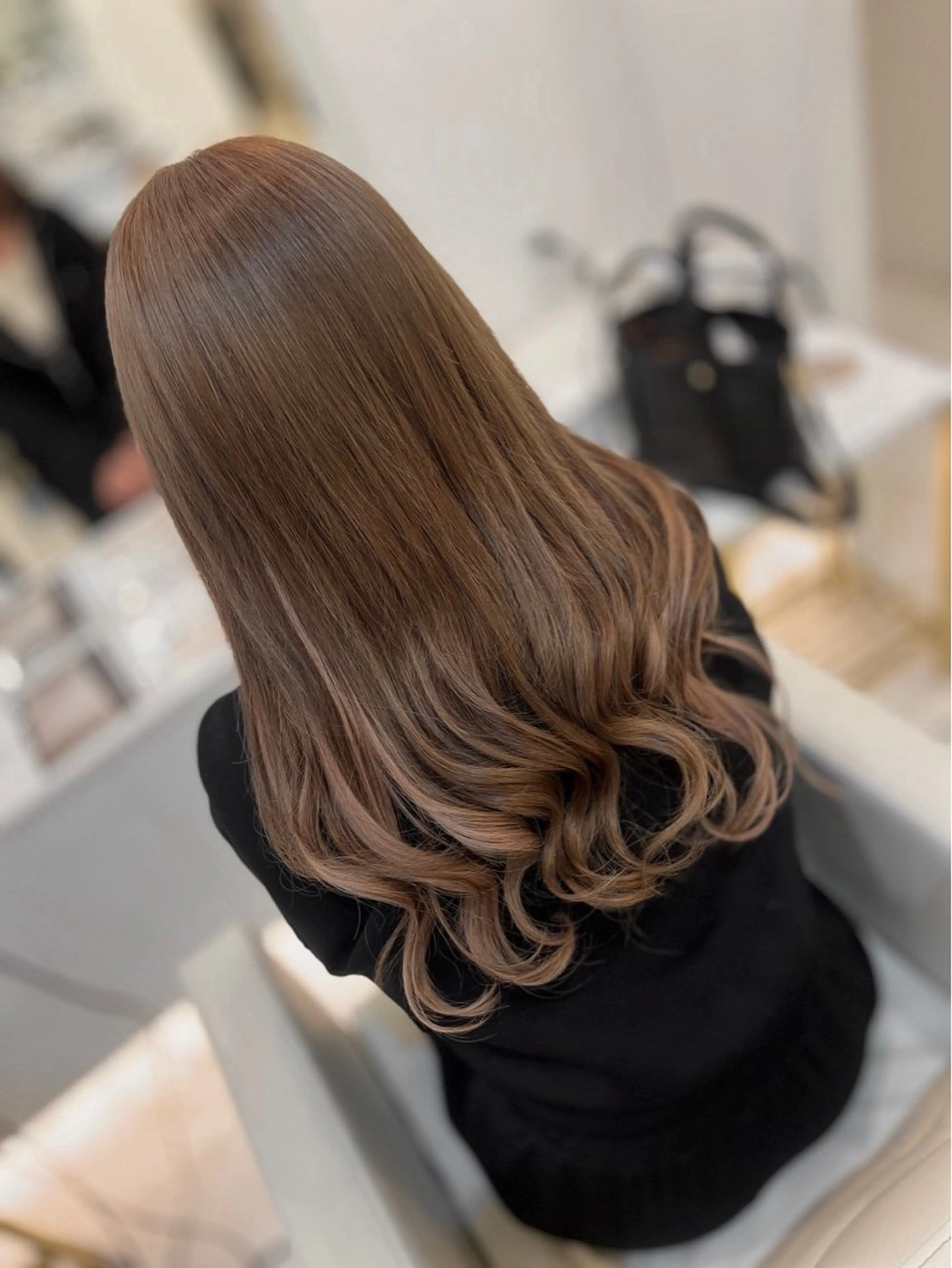 ロング カラー ブリーチ ハイトーンカラー 髪質改善 トリートメント ヘアカラー 高野 慧成のヘアスタイル