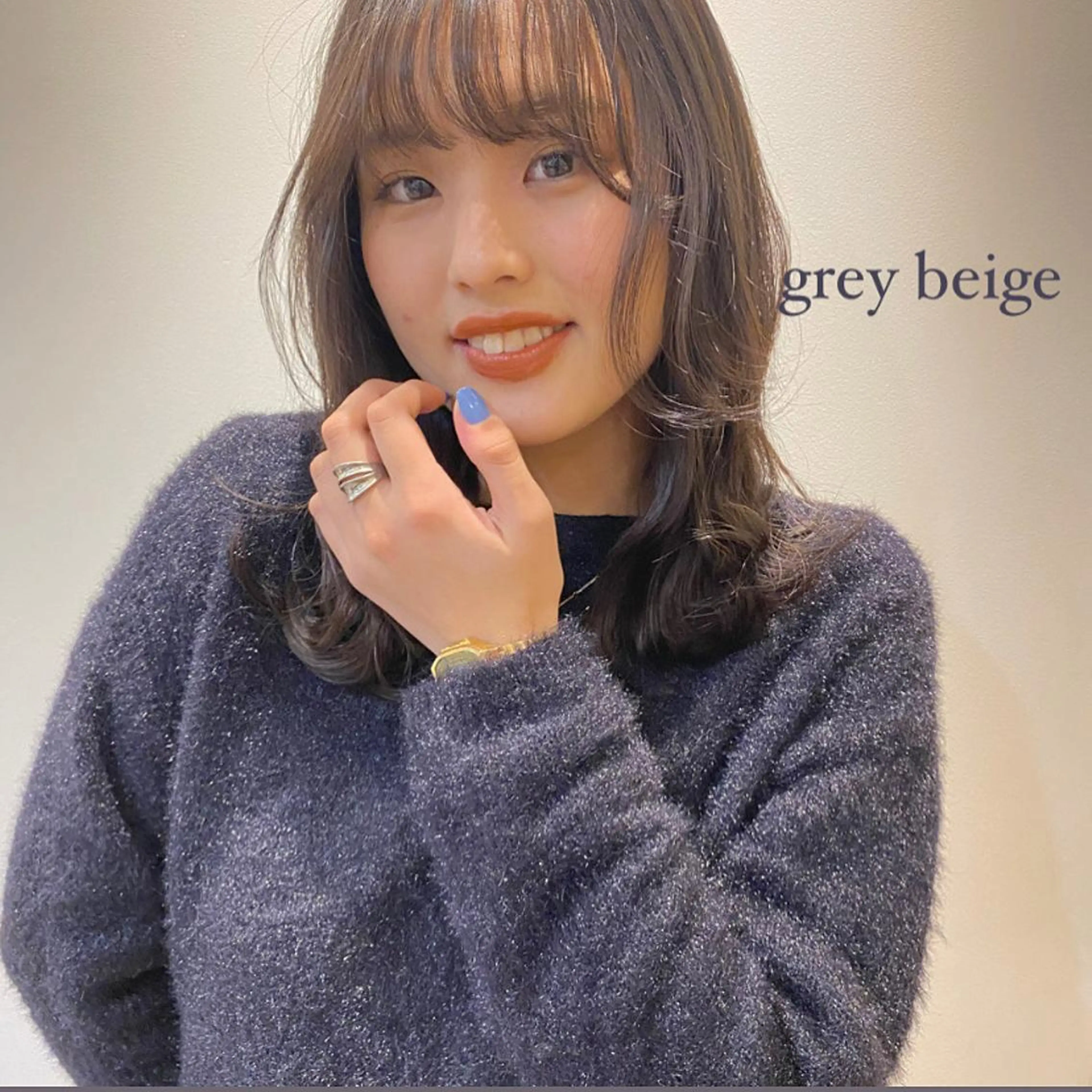 ミディアム SOLO所属・奈良 彩華のヘアスタイル