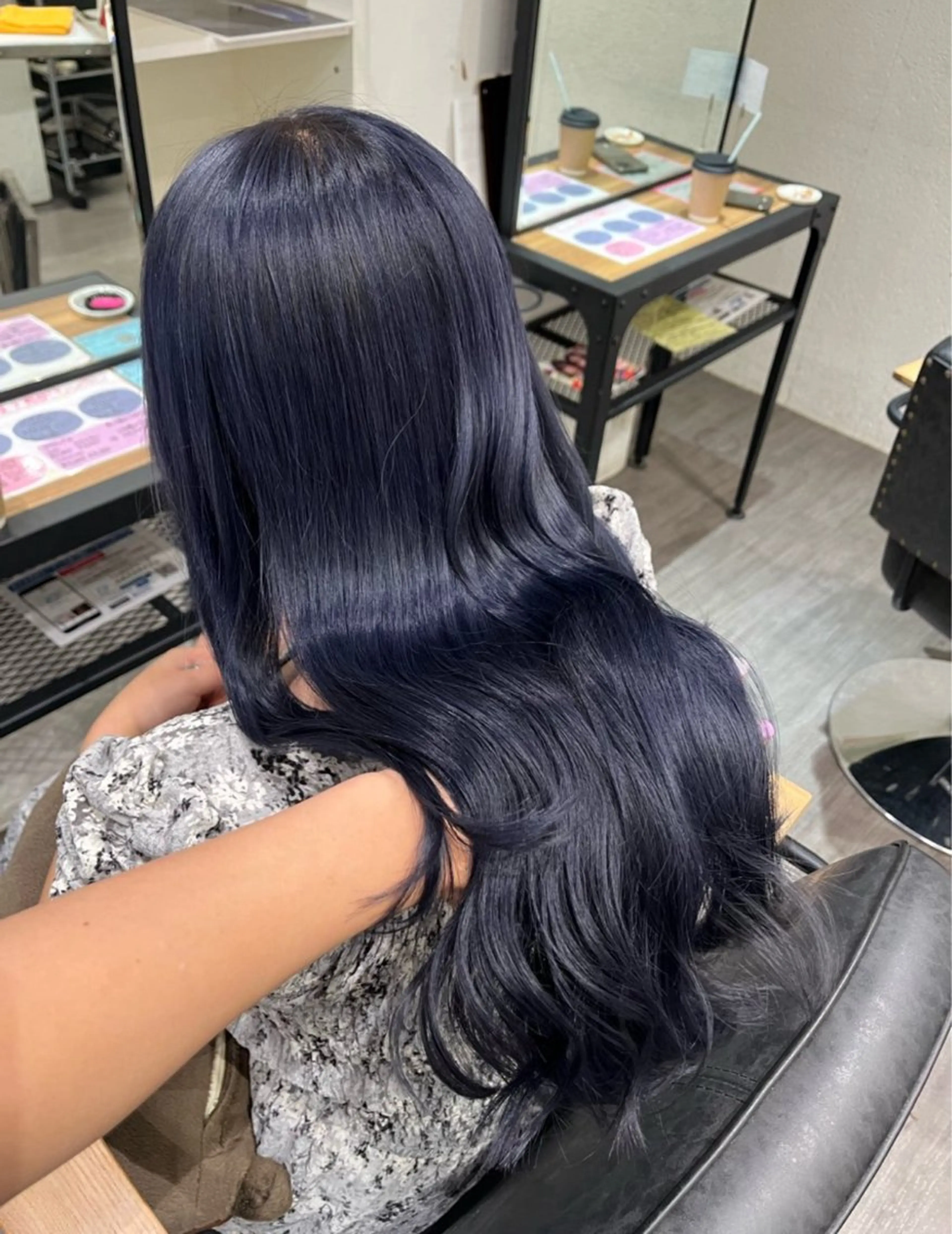 ロング カラー ヘアカラー 松尾 遥花のヘアスタイル