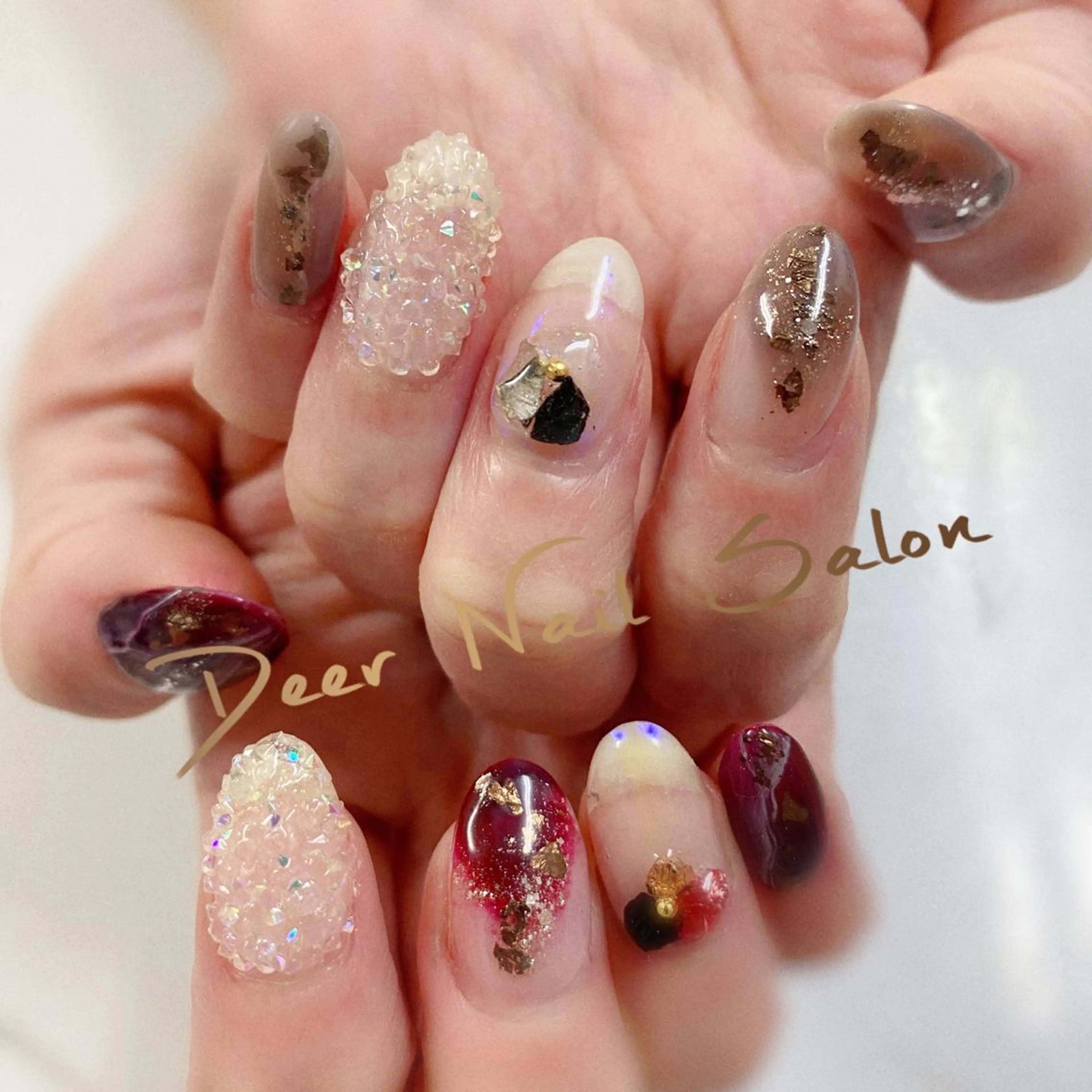 ネイル ハンドネイル Peachy 🍑のネイルデザイン