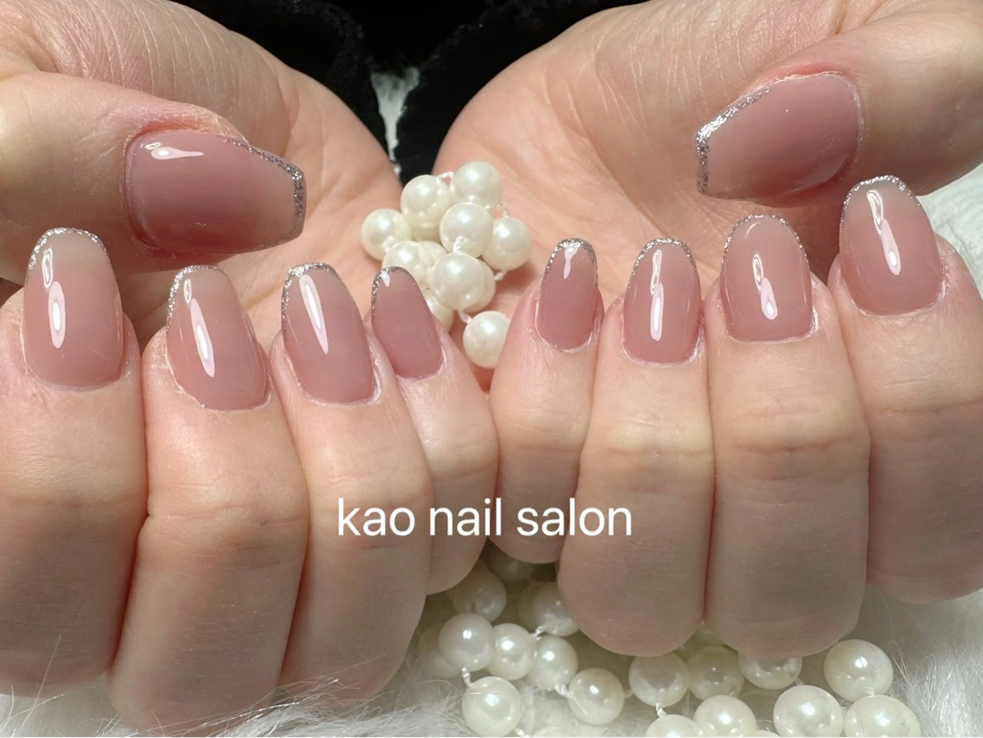 ネイル ハンドネイル kao nail マグネット/長さだしのネイルデザイン