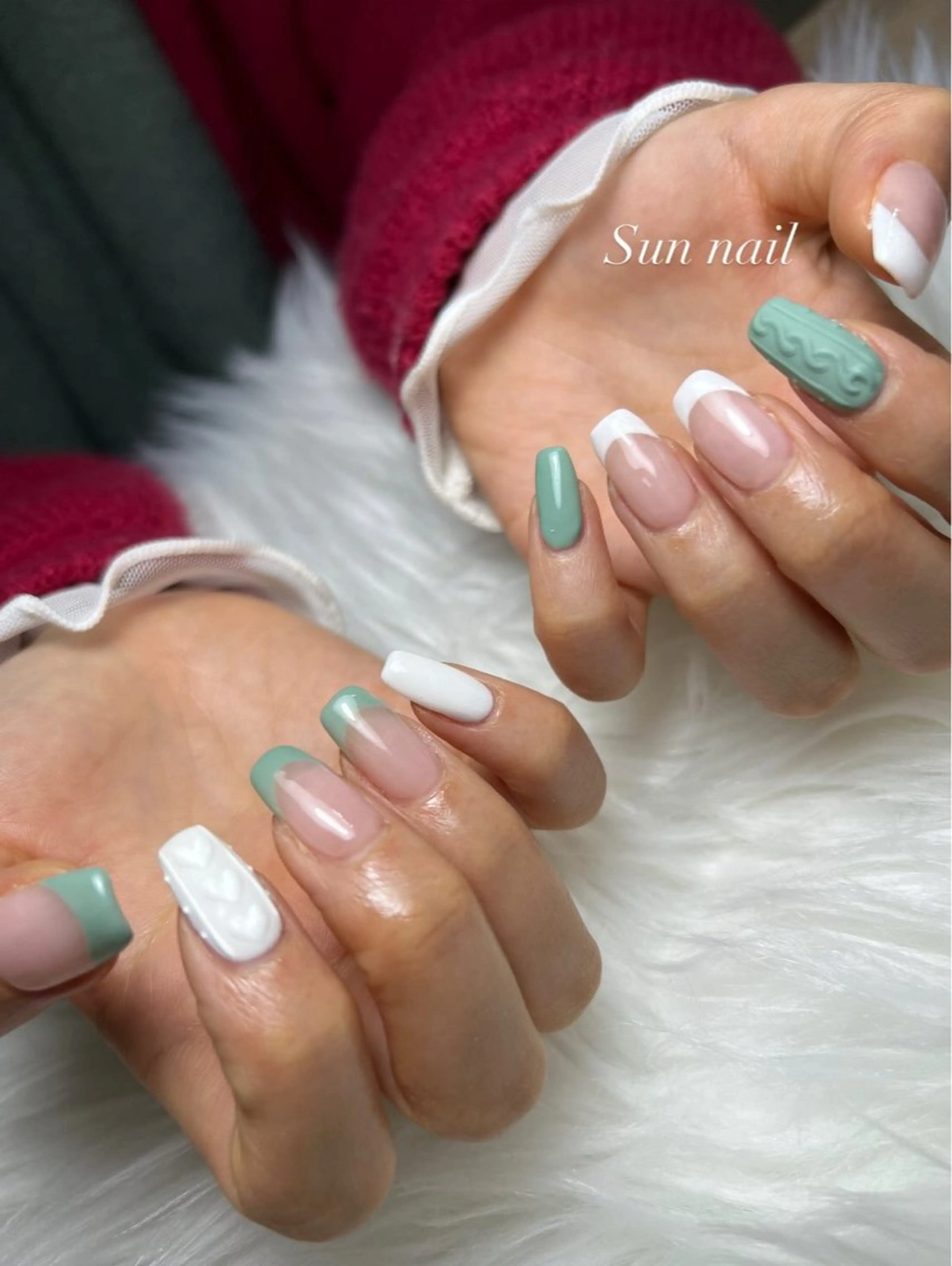 ネイル ハンドネイル フットネイル Sun nail ...ayaのネイルデザイン