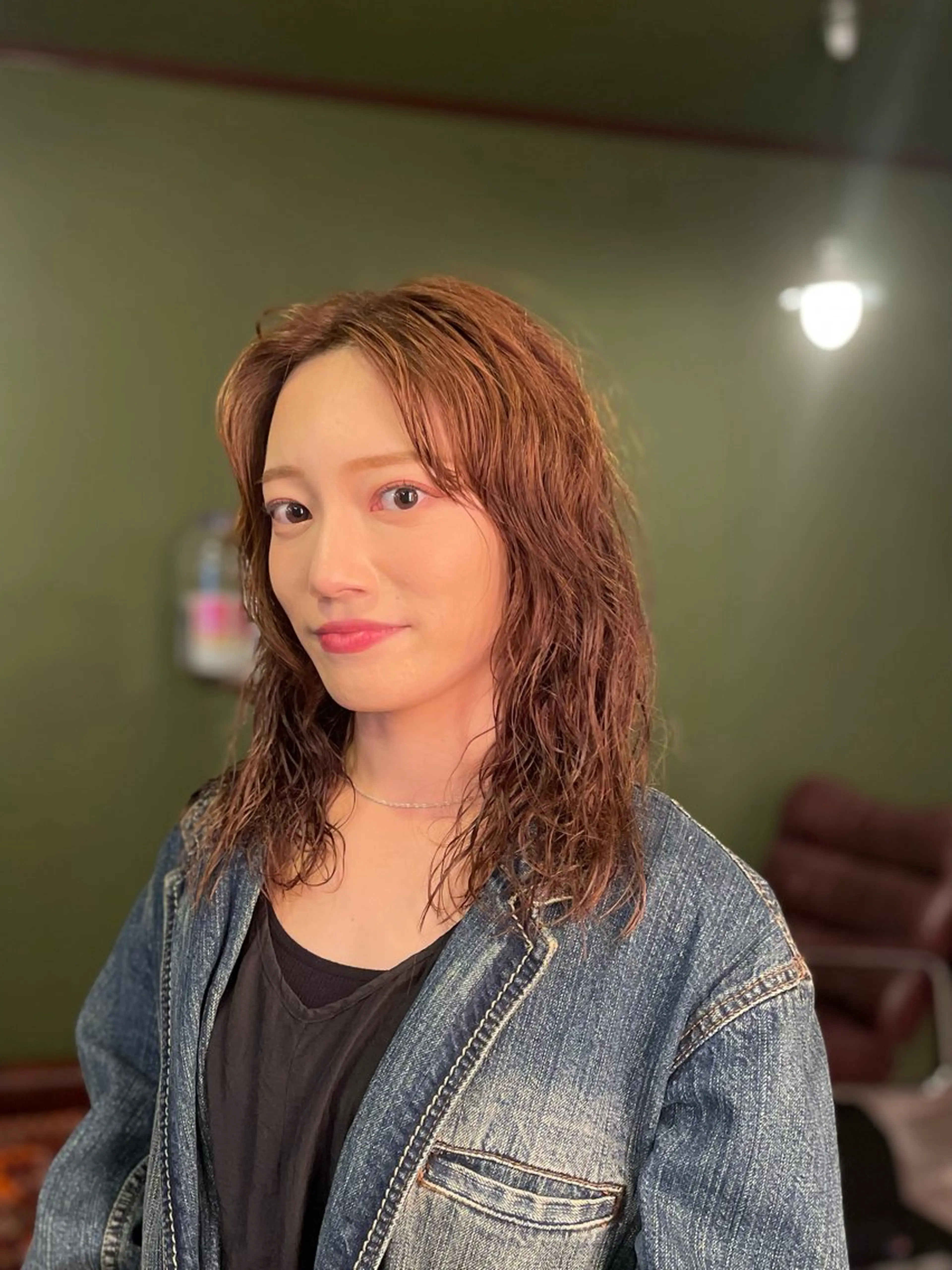 セミロング カラー パーマ PATH-hair. storeのヘアスタイル