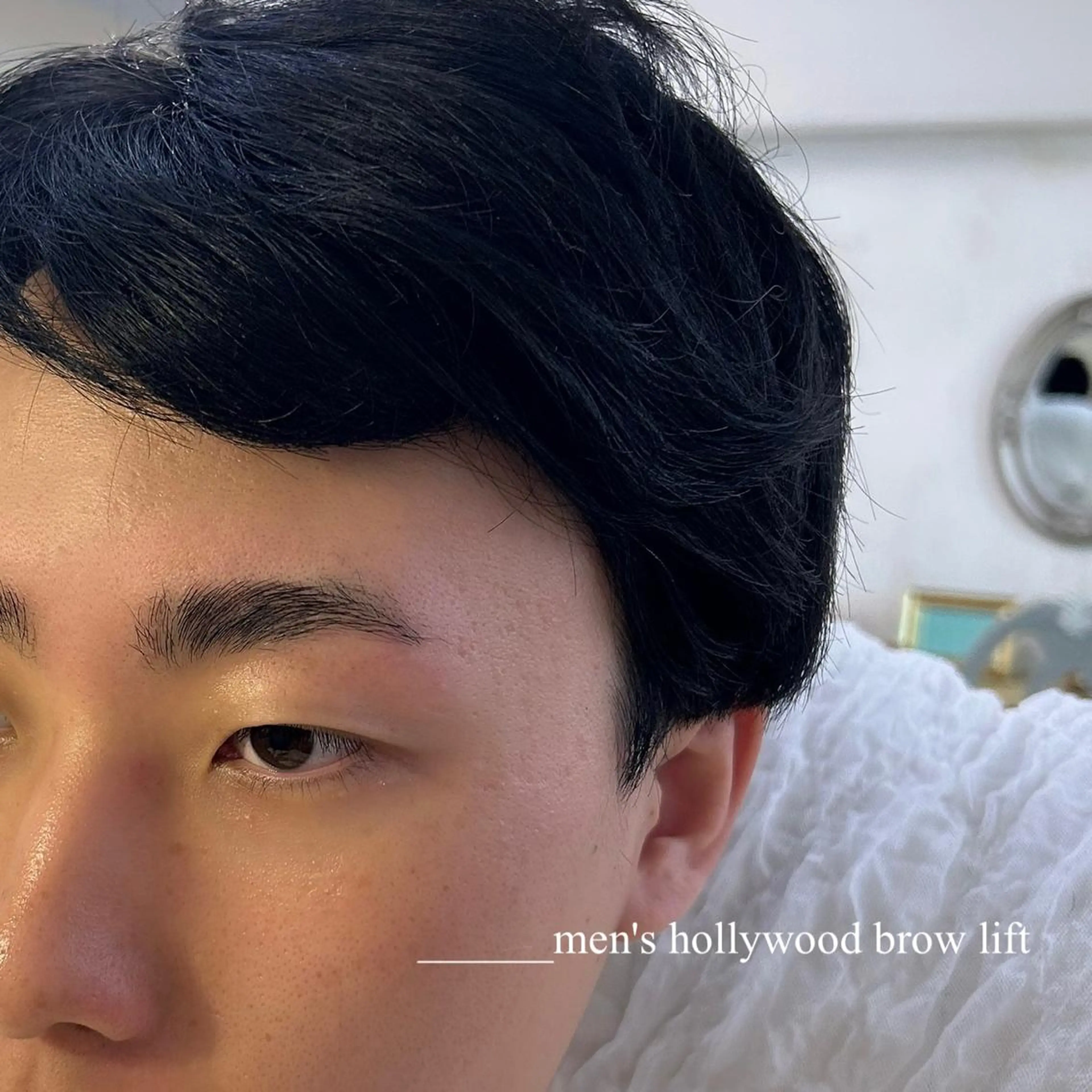 メンズ アイブロウ ハリウッドブロウリフト メンズアイブロウ ワックス脱毛 その他(アイブロウ) GO TODAY SHAiRE SALON Vellmie店所属・吉祥寺kasumi 🌛eye/browのマツエク・マツパデザイン