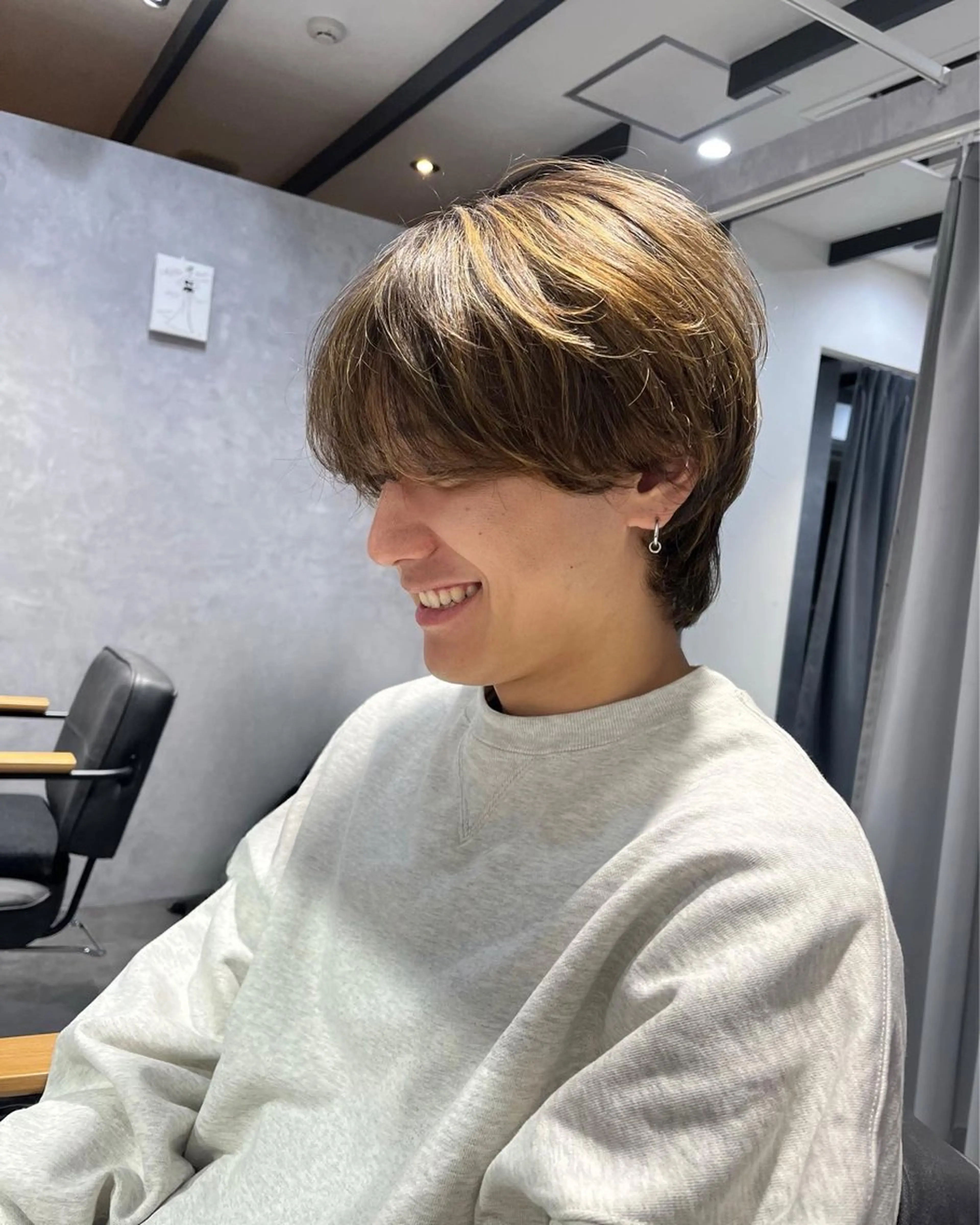 メンズカット+パーマ🌀の写真