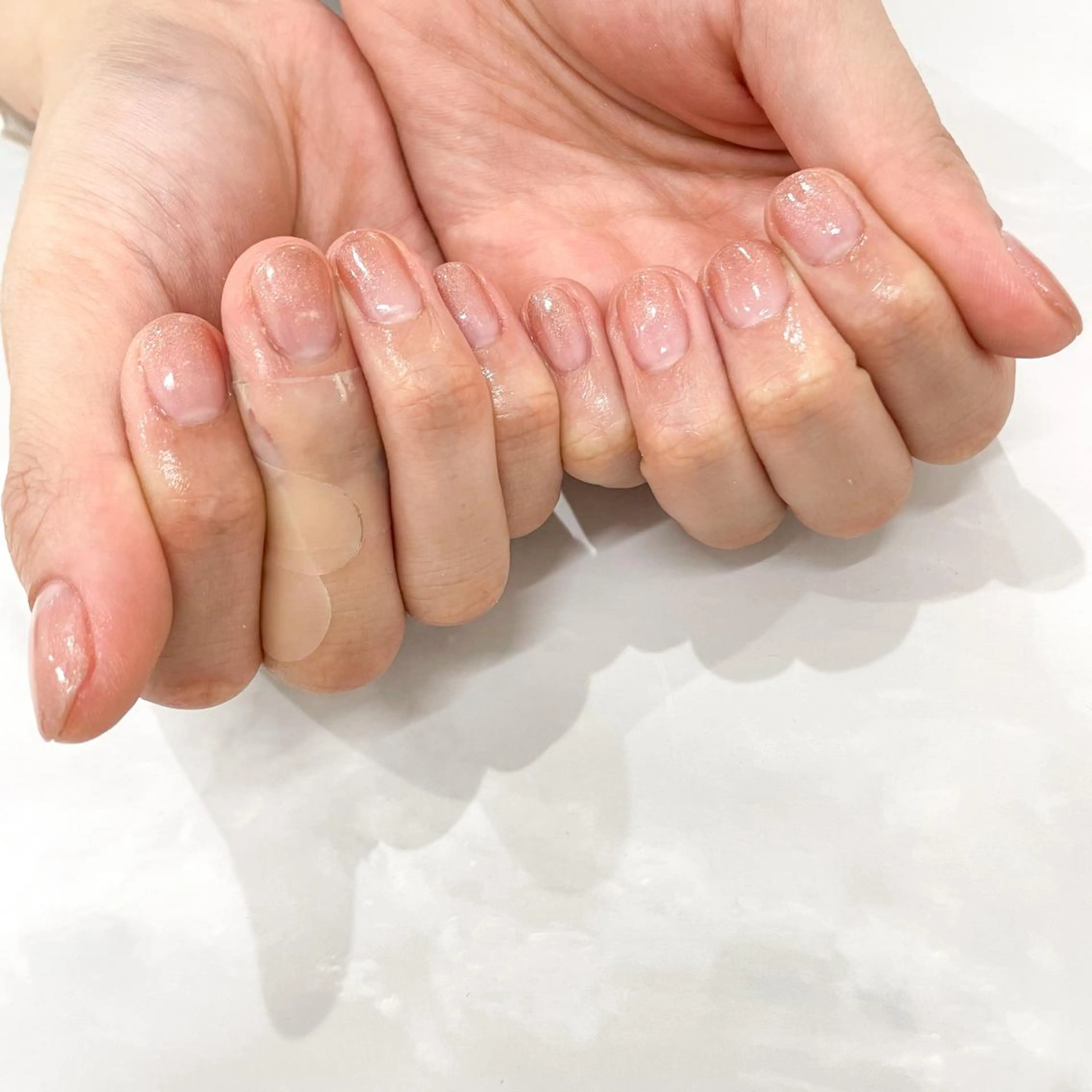 ネイル ジェルネイル グラデーション y'sbeauty 天王寺店のネイルデザイン