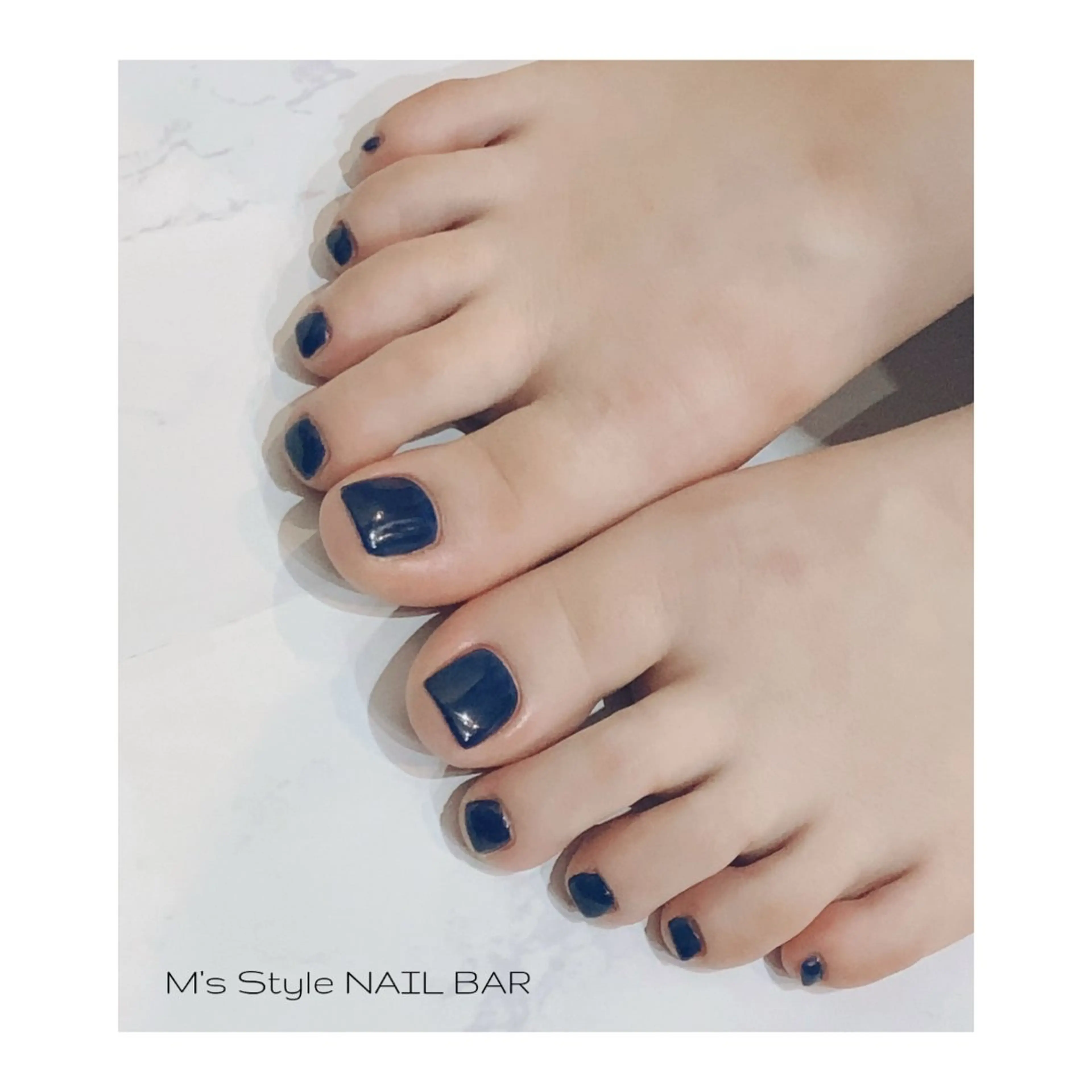 ネイル 成人式 フットネイル フレンチネイル ジェルネイル 韓国ネイル フットネイル M's Style NAIL BARのエステ・リラクイメージ