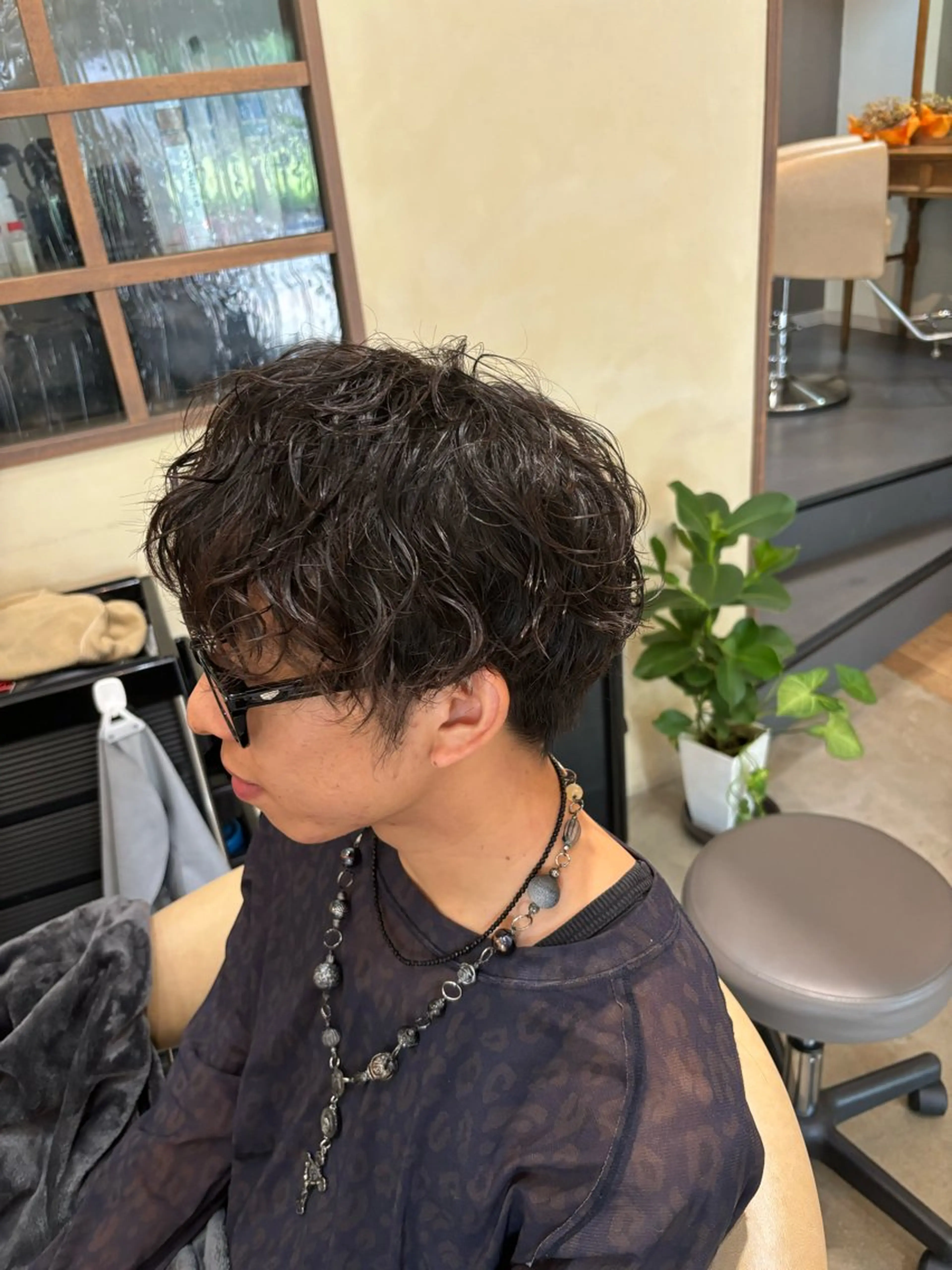 ショート メンズ カット パーマ トリートメント 鹿児島 TSUBASAのヘアスタイル
