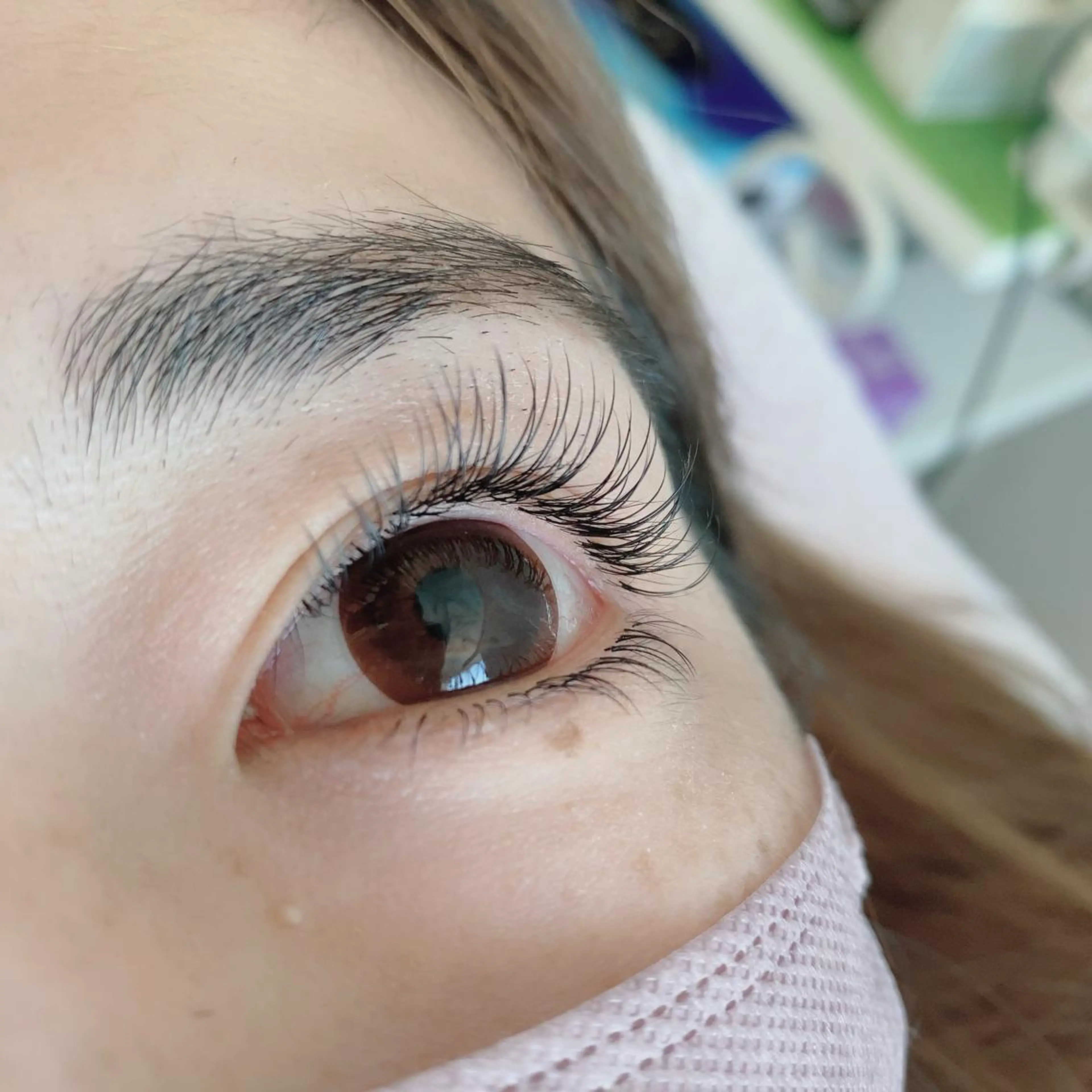 カラー パーマ マツエク・マツパ アイブロウ Dカール フラットラッシュ 神山 ビューティー・アイのマツエク・マツパデザイン