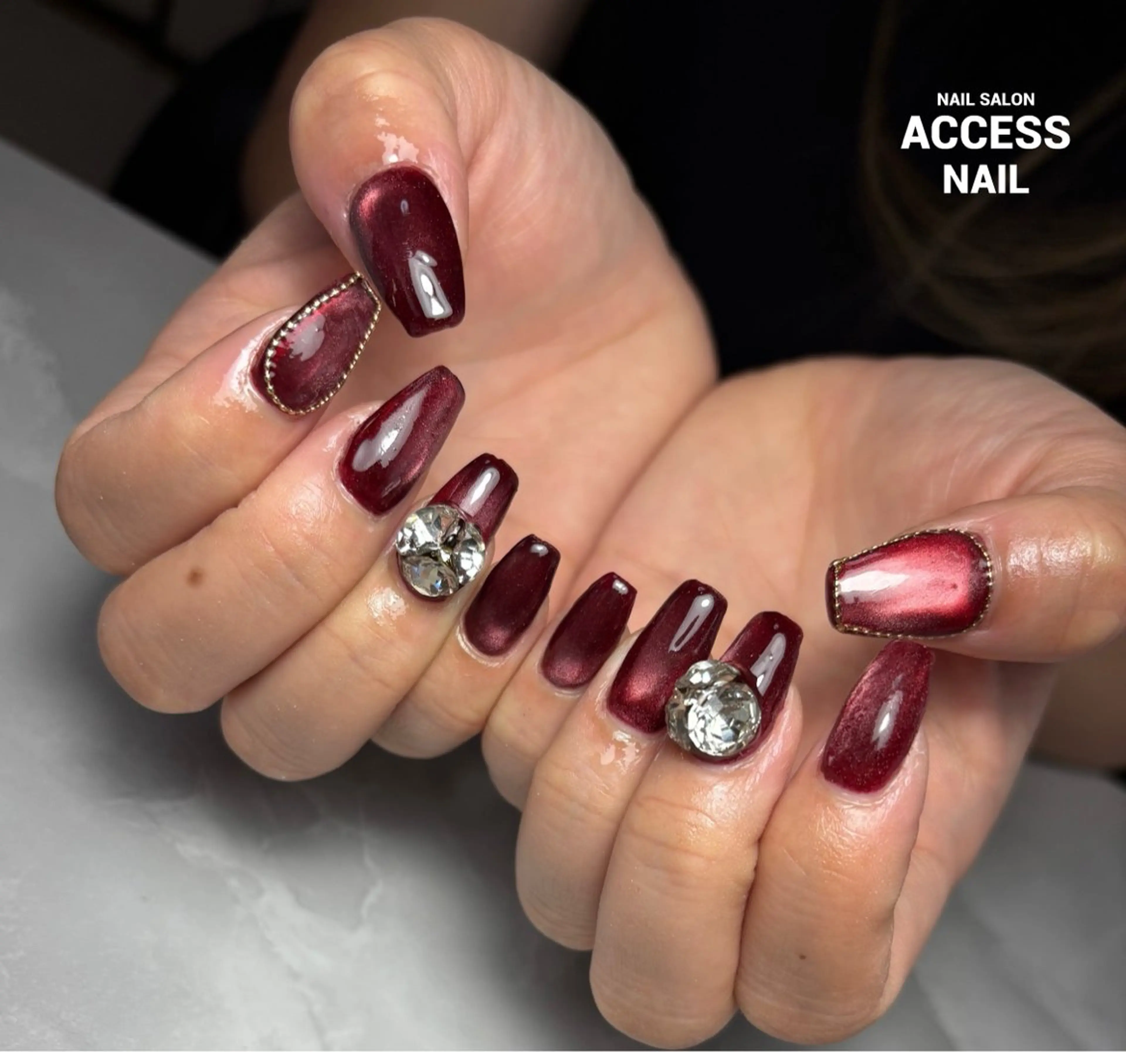 ネイル access nailのネイルデザイン