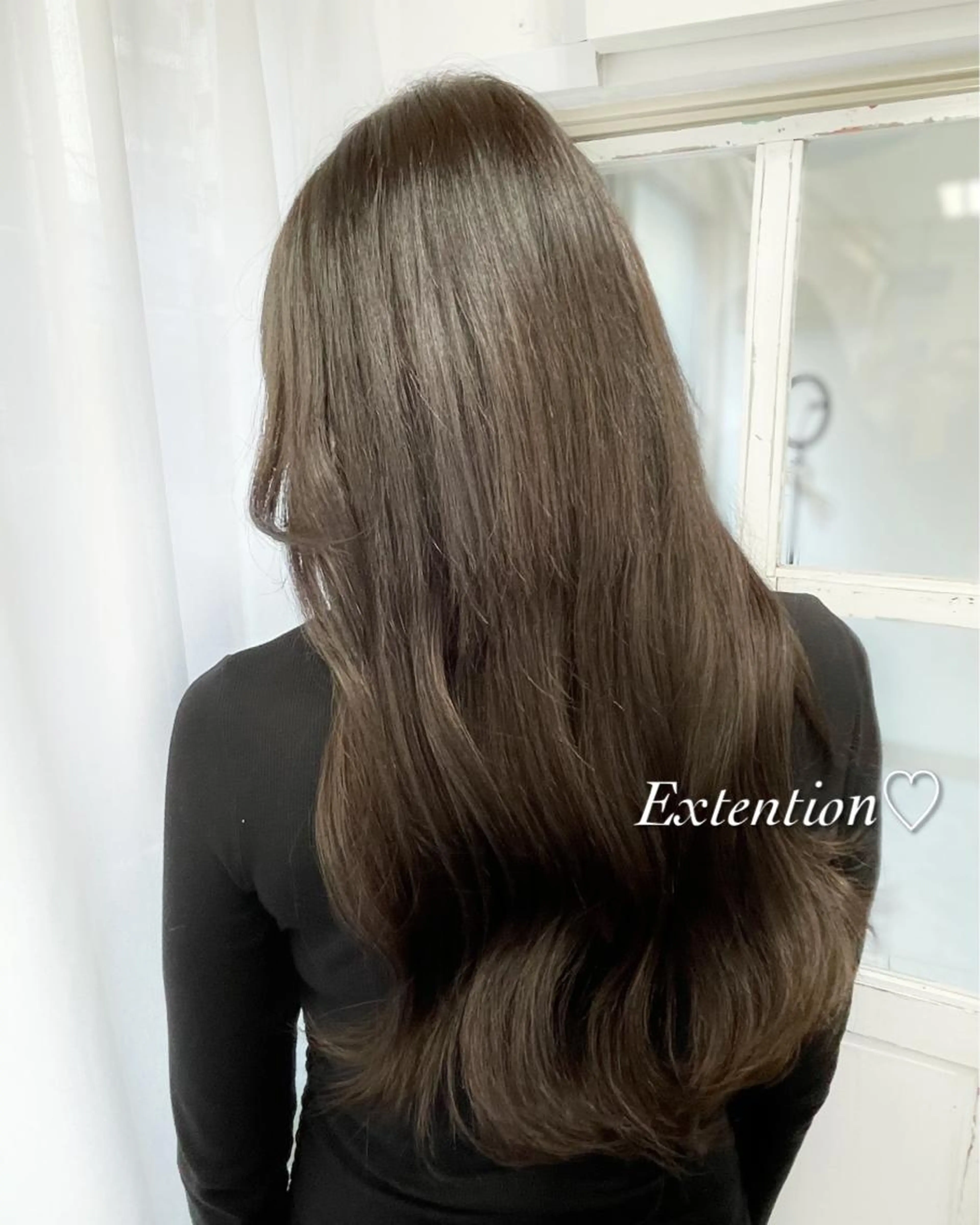 一番人気❤️SETメニュー❸❤️カラー+エクステ80本(編み込みorシール)⚠️補足説明お読み下さい⚠️の写真