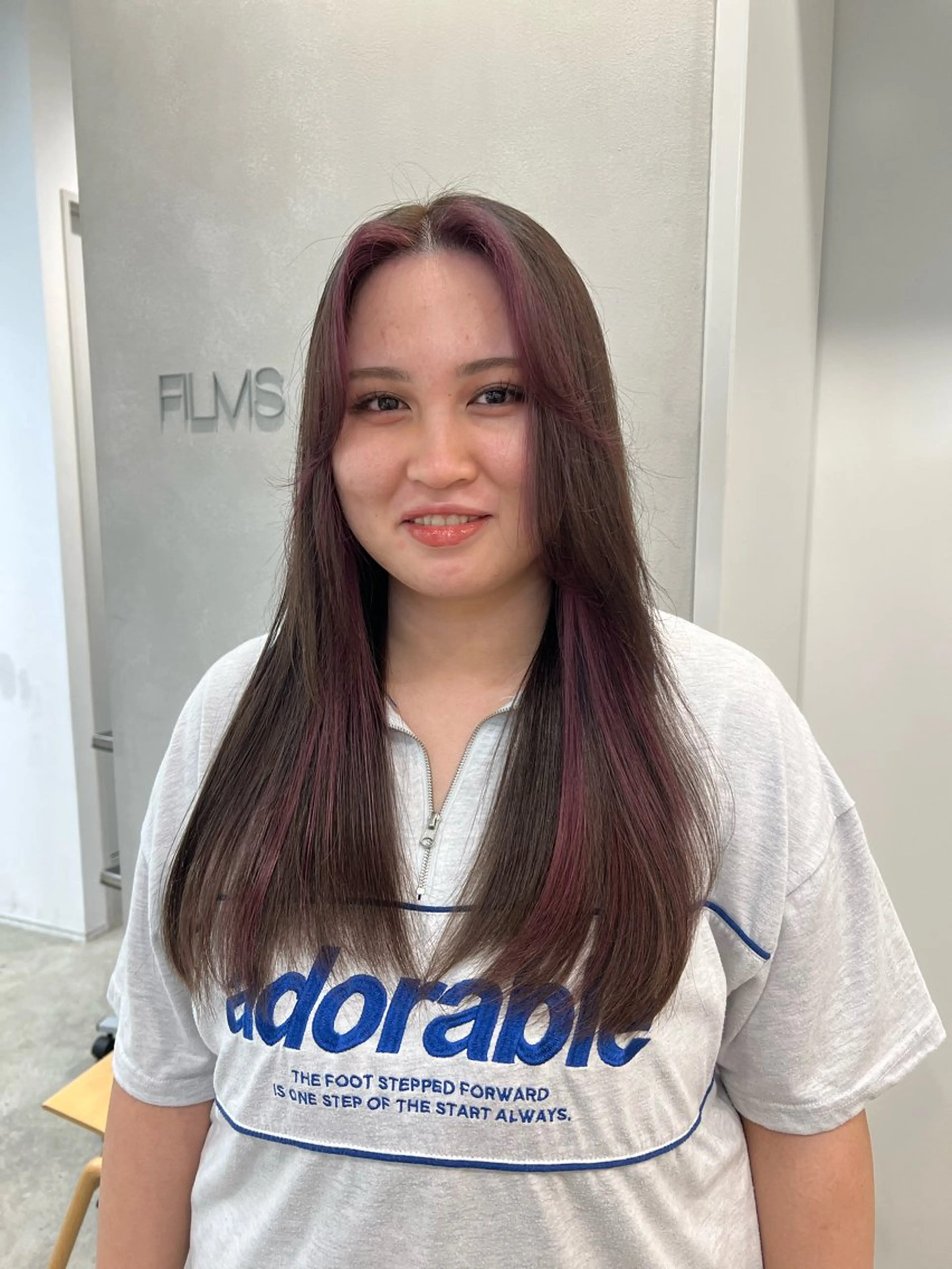 ロング カラー ミストバング  フェイスフレーミング FILMS shibuya所属・ayaka 🍀のヘアスタイル