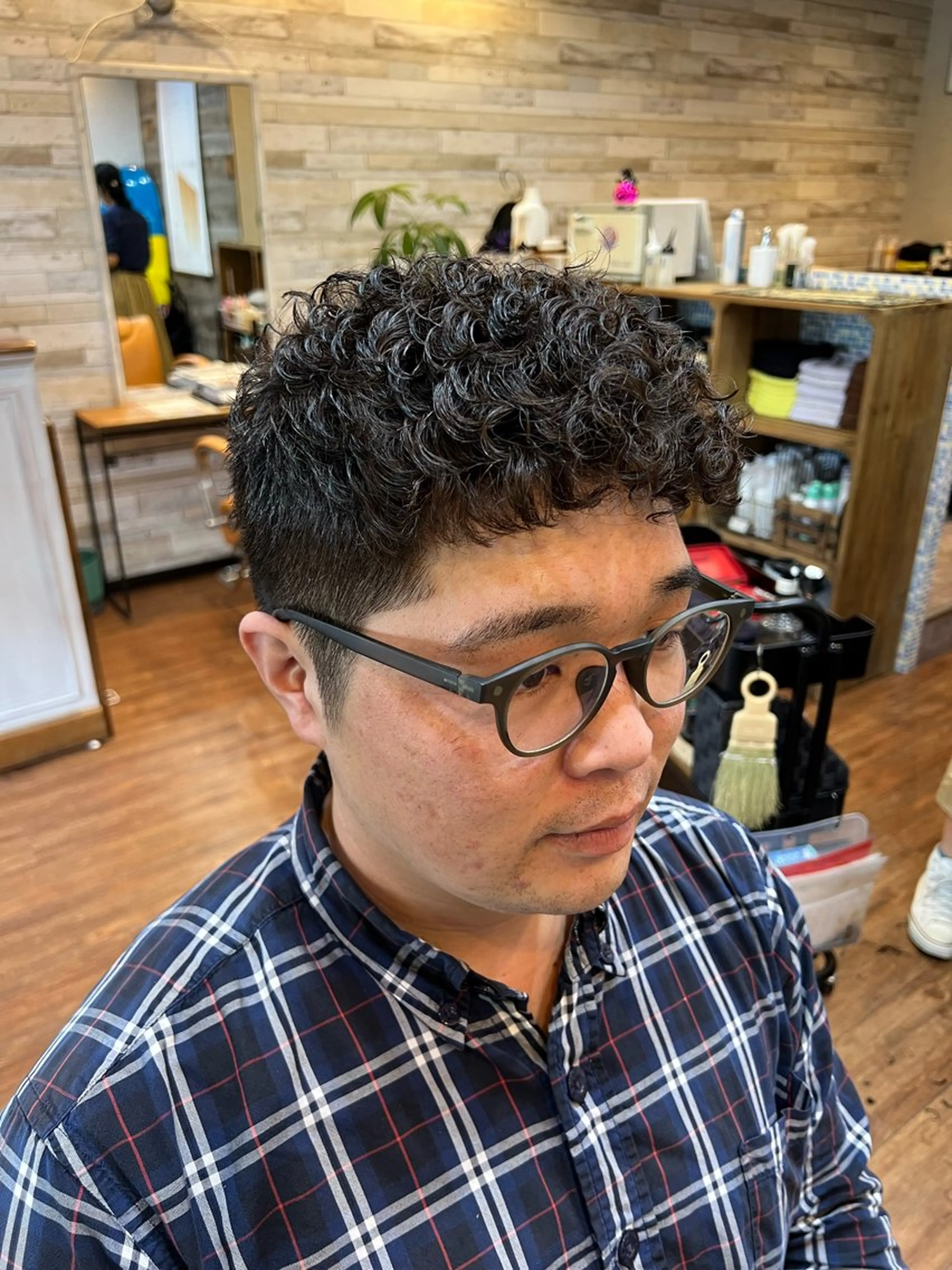 ショート ウメダ マサトのヘアスタイル