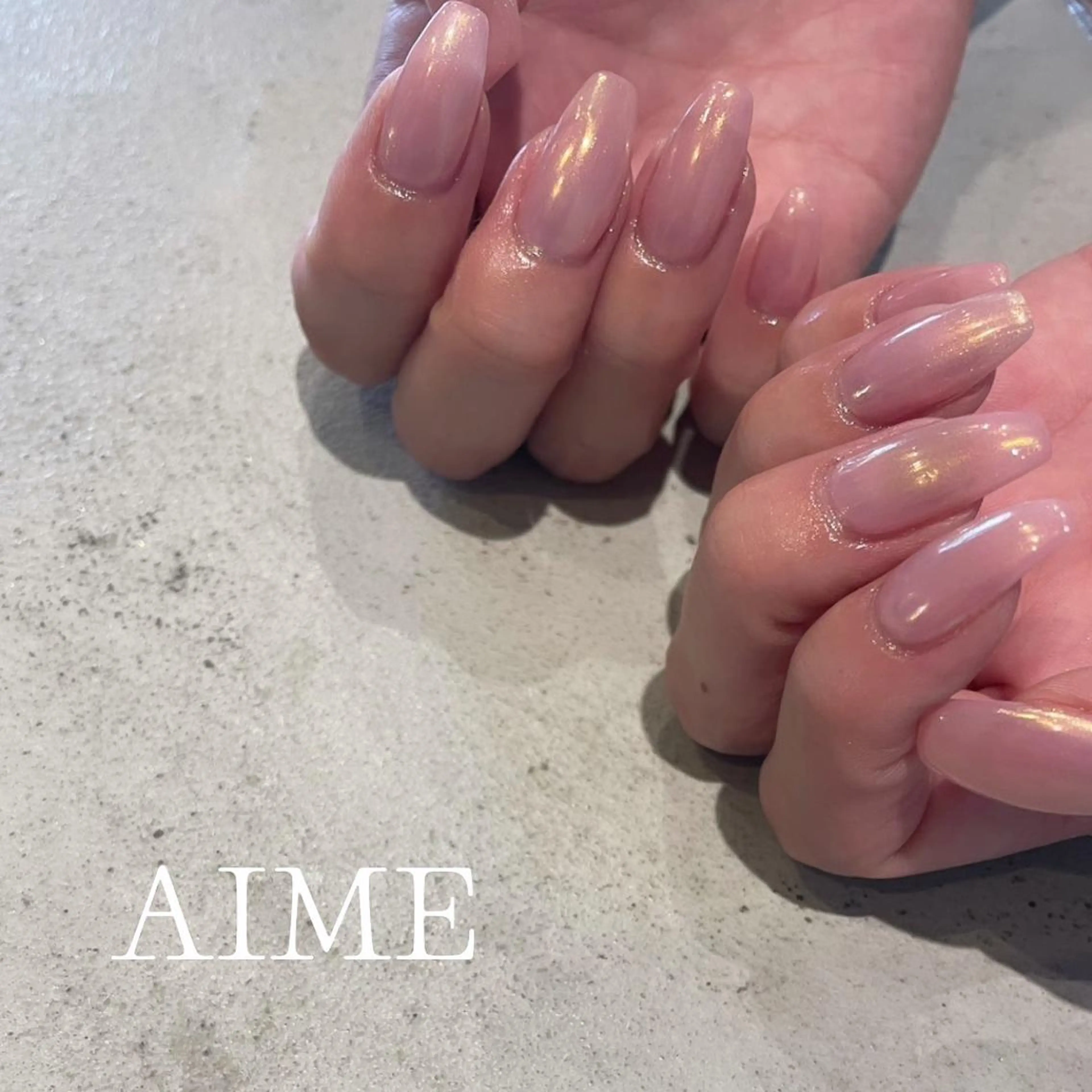 ネイル アートネイル ハンドネイル AIME （momo）のネイルデザイン