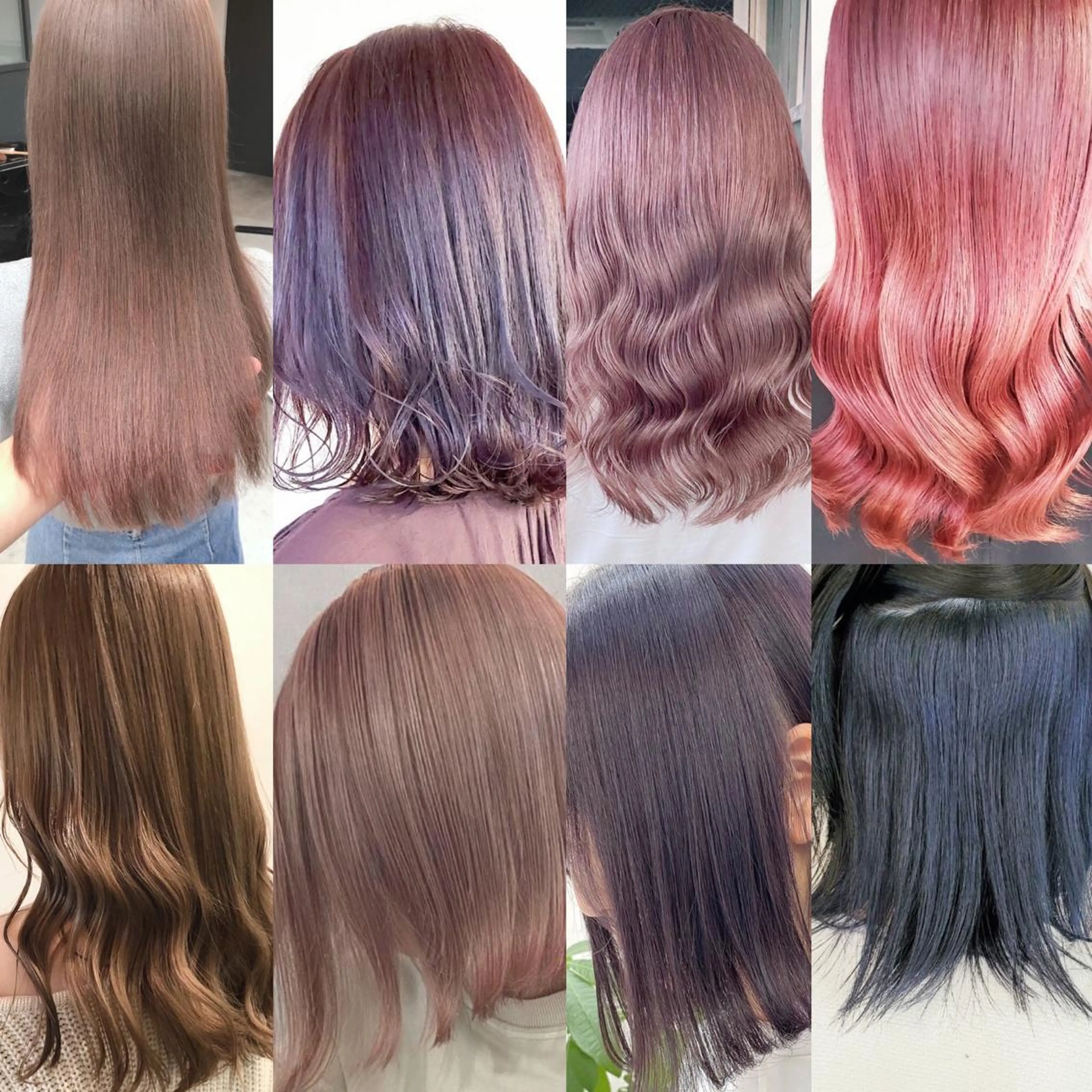 ミディアム カラー ヘアカラー トリートメント 難波/心斎橋/ボブ/ 髪質改善/ハイトーンのヘアスタイル