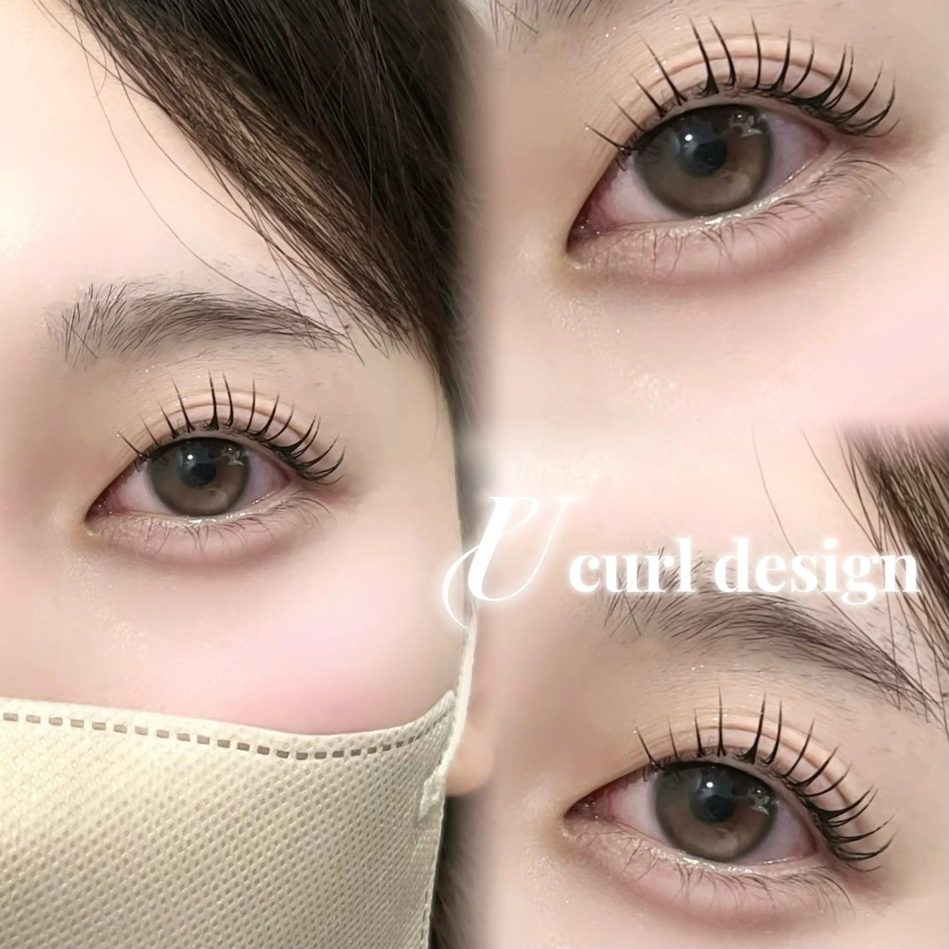 マツエク・マツパ Mon mignon 🤍ྀིRamuのマツエク・マツパデザイン