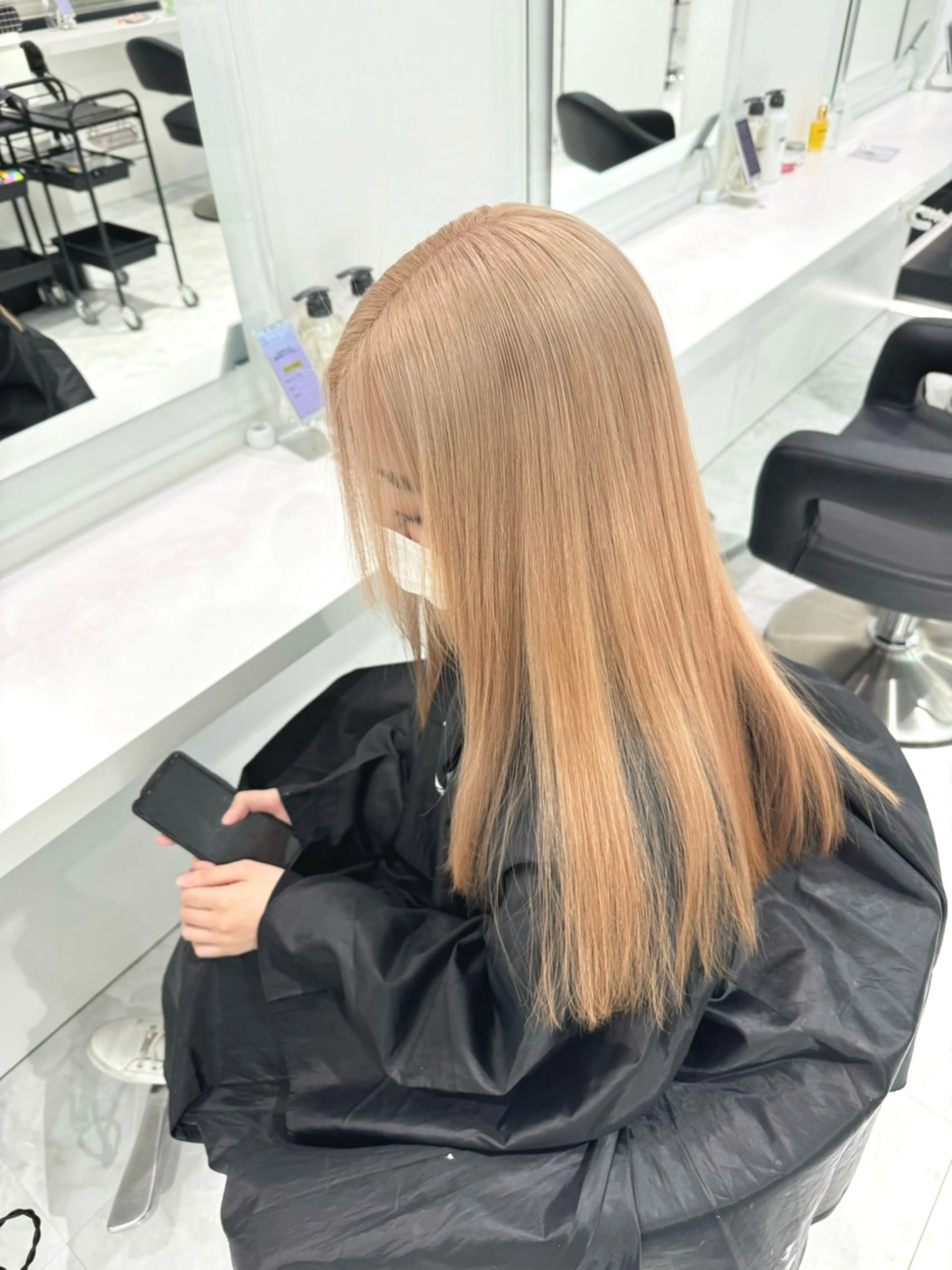 セミロング カラー 🌿透明感赤み消し Keishin🌿のヘアスタイル