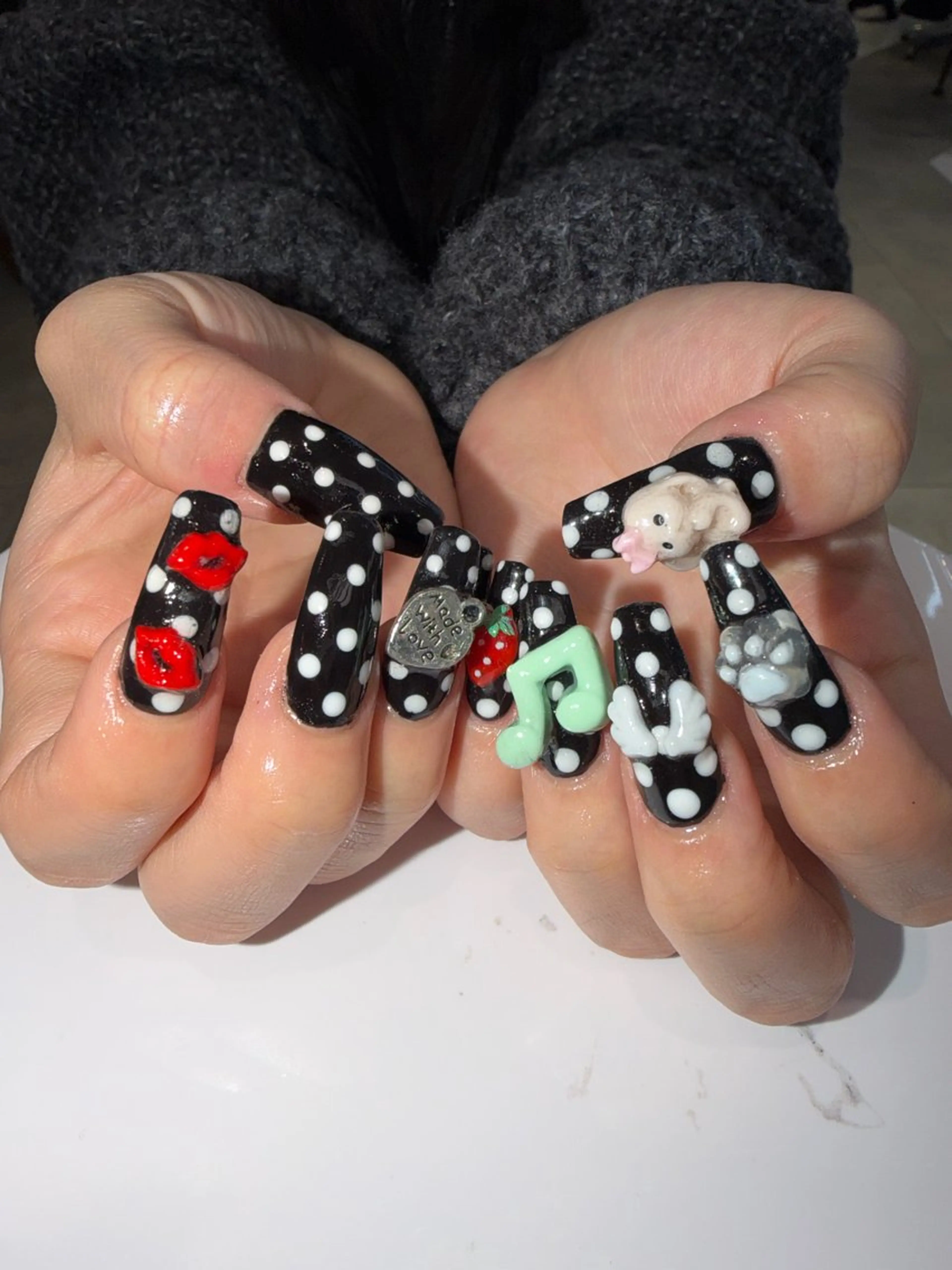 ネイル アートネイル ハンドネイル hair&nail ☯️アイリ☯️のネイルデザイン