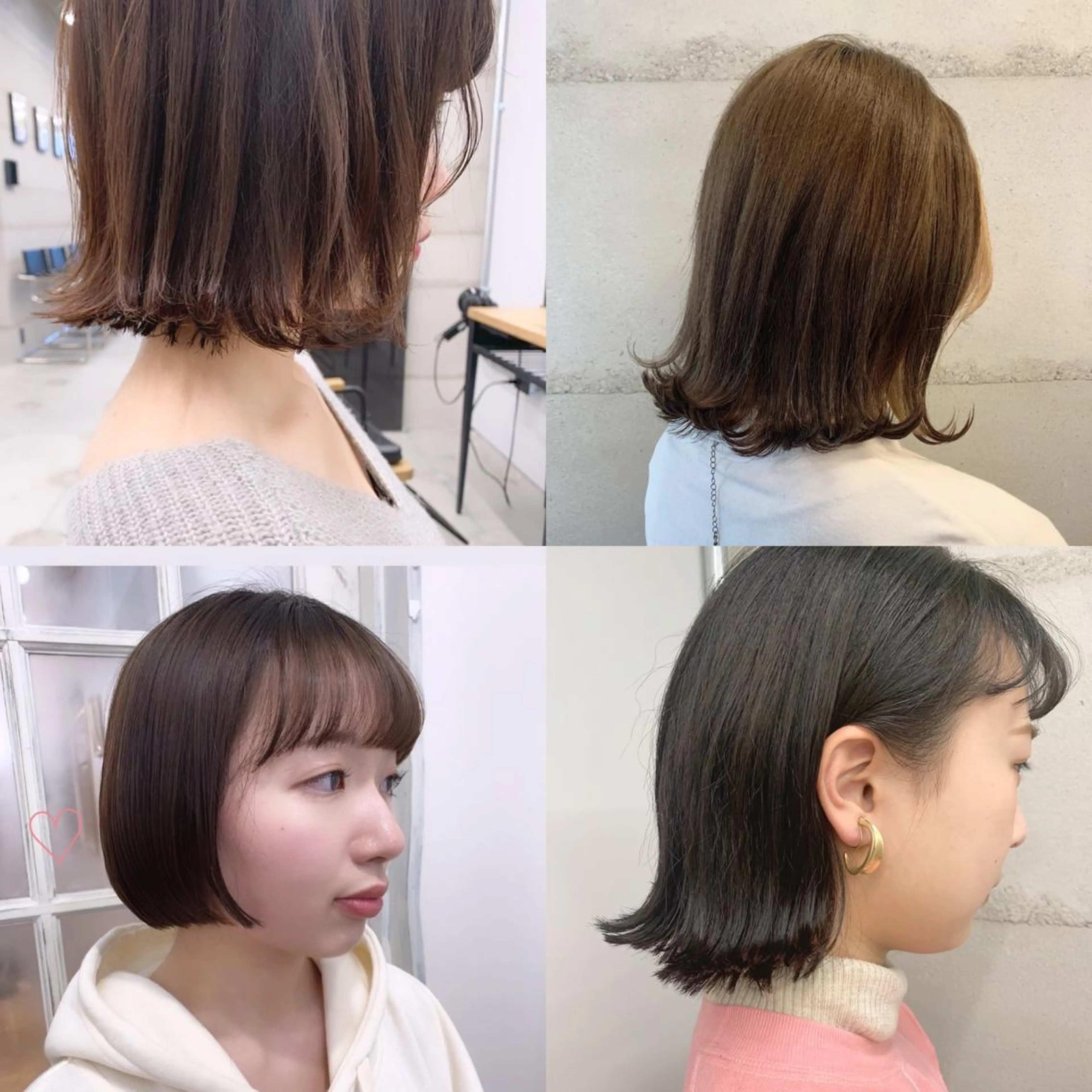 ショート 透明感/オリーブ/ グレージュ/YUKAのヘアスタイル