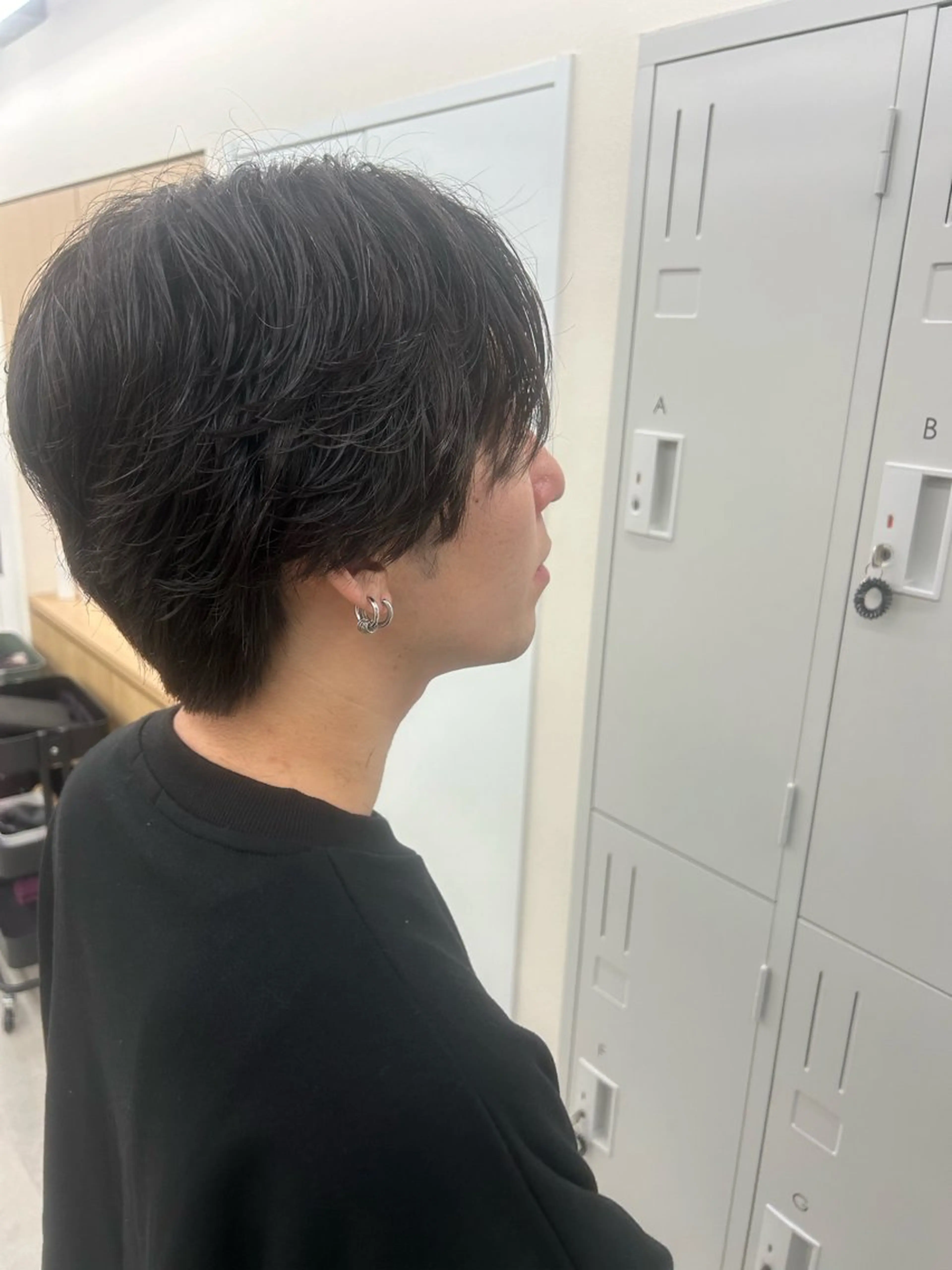 《フェザーパーマ》パーマ＋カット＋マイクロバブルシャンプー＋セット付きの写真