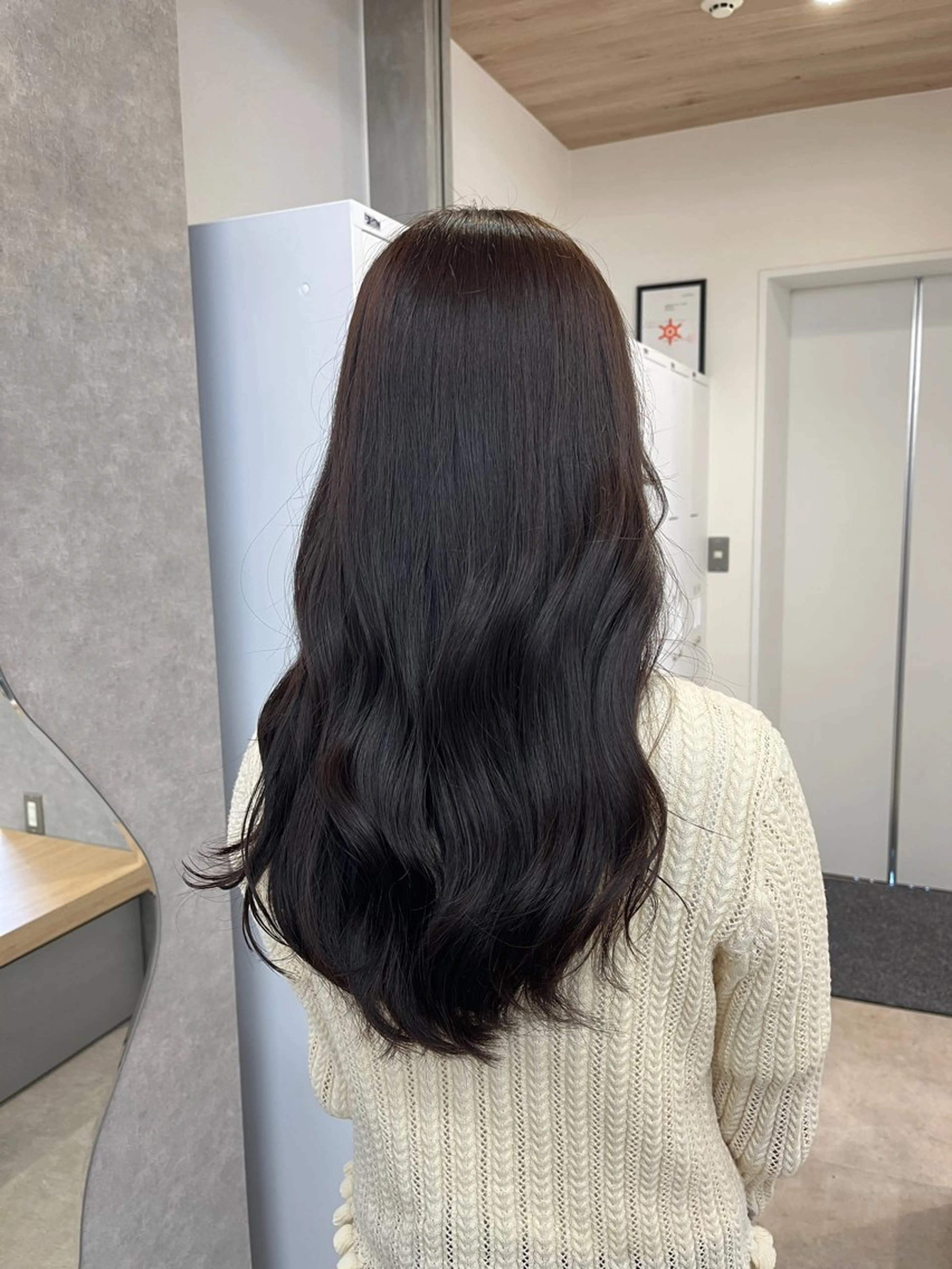 ロング カット ヘアカラー トリートメント BASSA立川🌱 Bitouのヘアスタイル