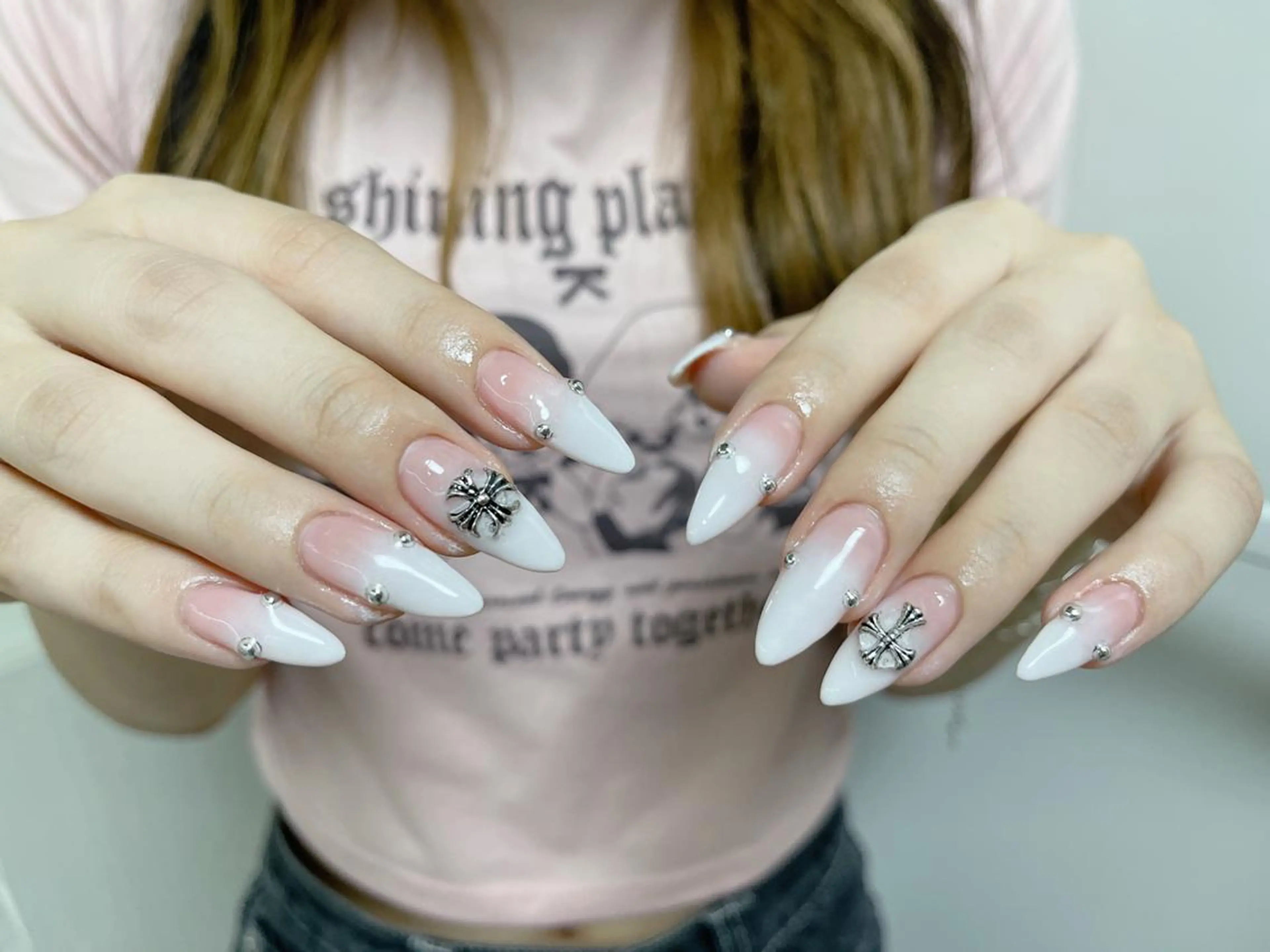 ネイル na🎀🎀na ちゅるちゅるのネイルデザイン