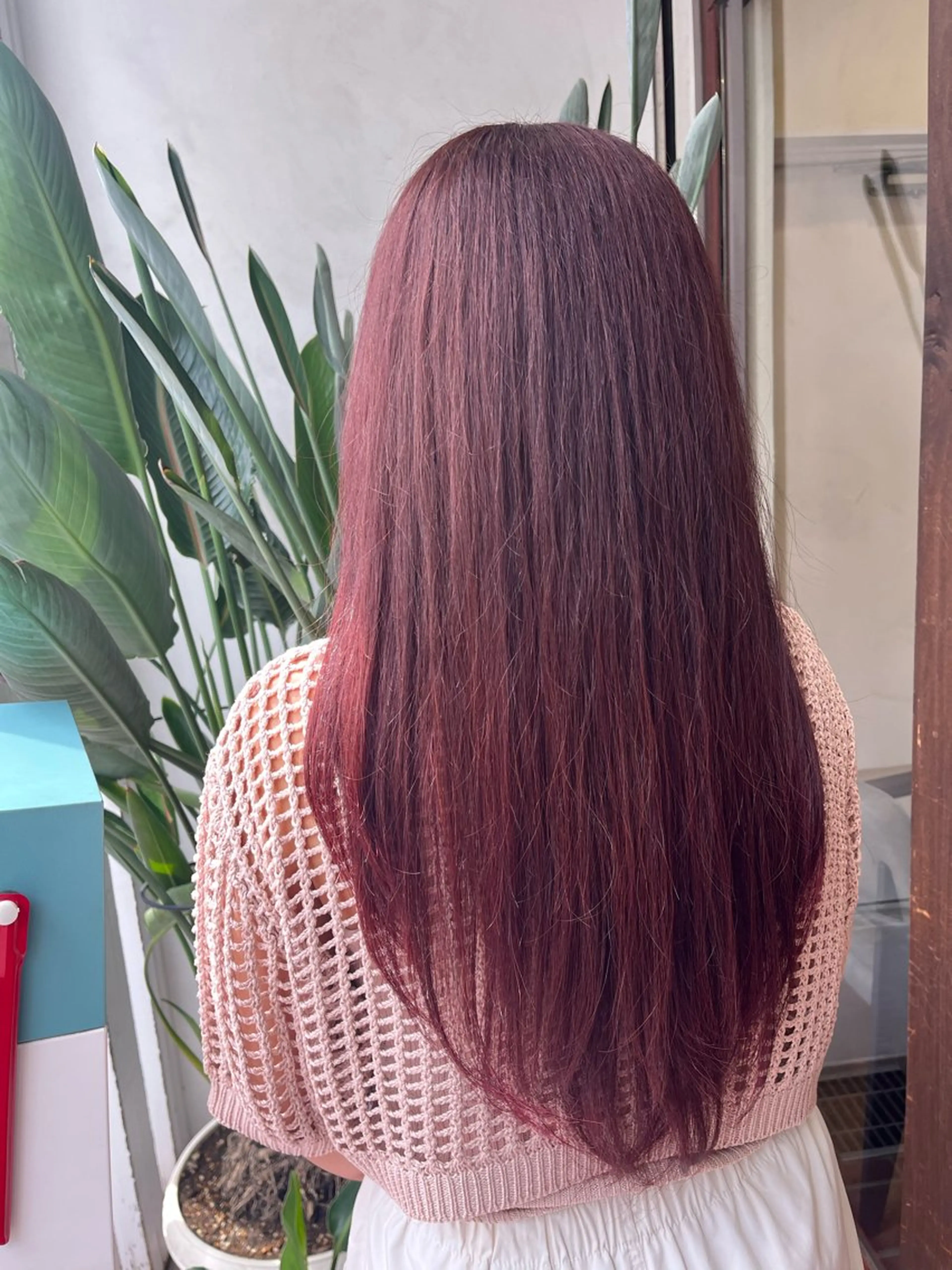 ロング カラー 透明感/低ダメージ インナー🩵角田紗雪のヘアスタイル