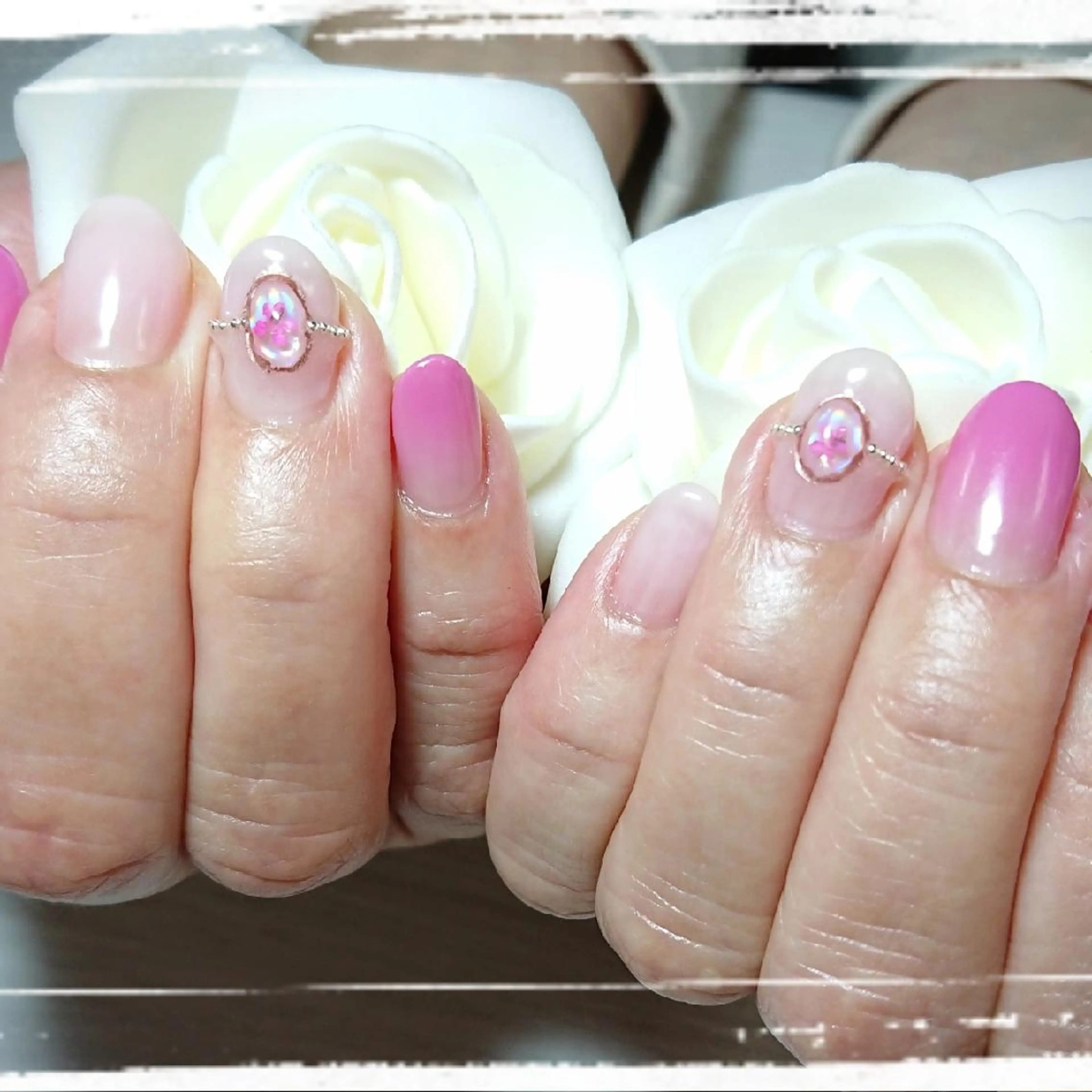 ネイル ハンドネイル 林 珠里のネイルデザイン