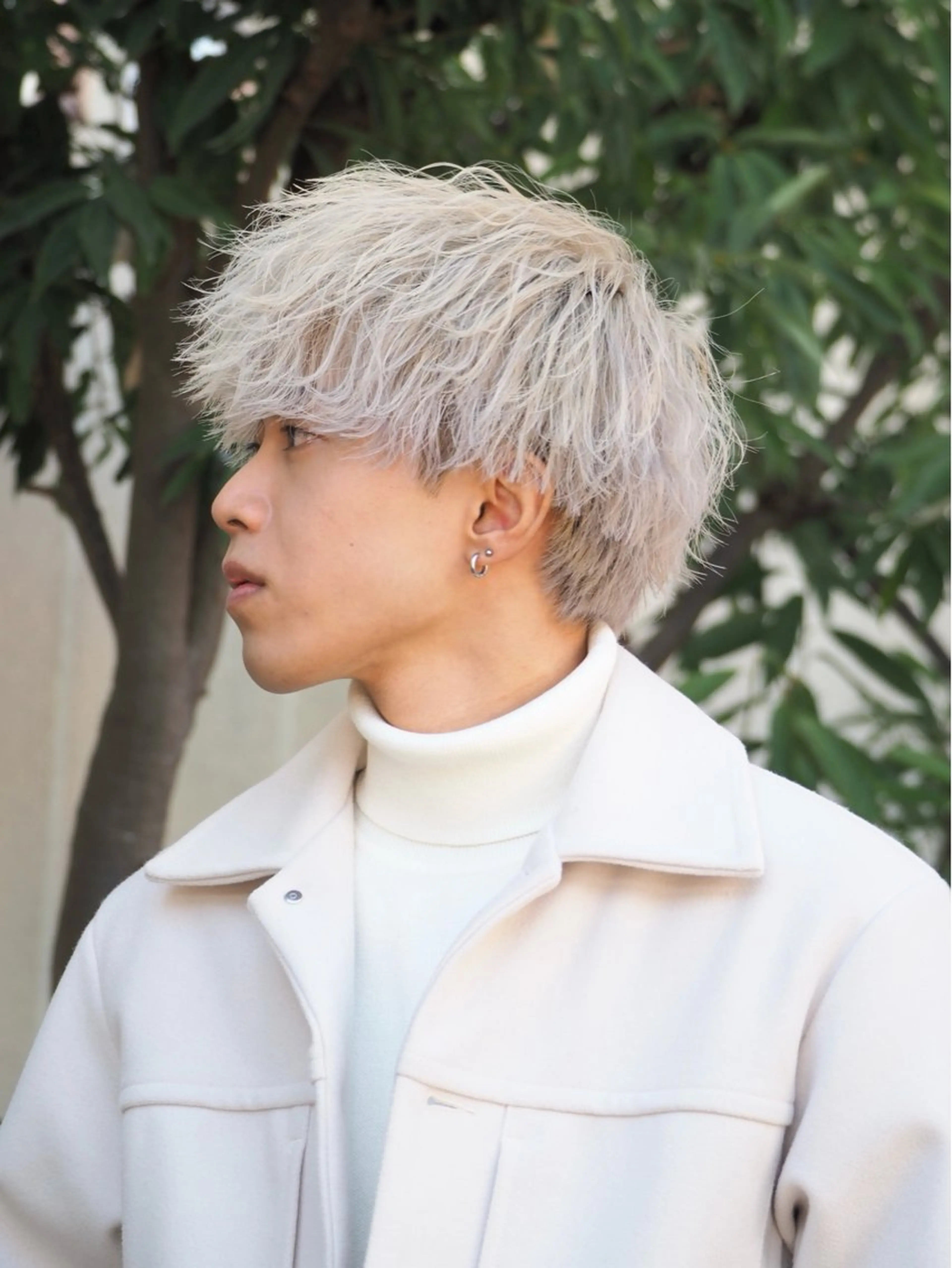 カラー メンズ メンズハイトーン ハイトーンカラー 【メンズ専門】中本 翔大のヘアスタイル