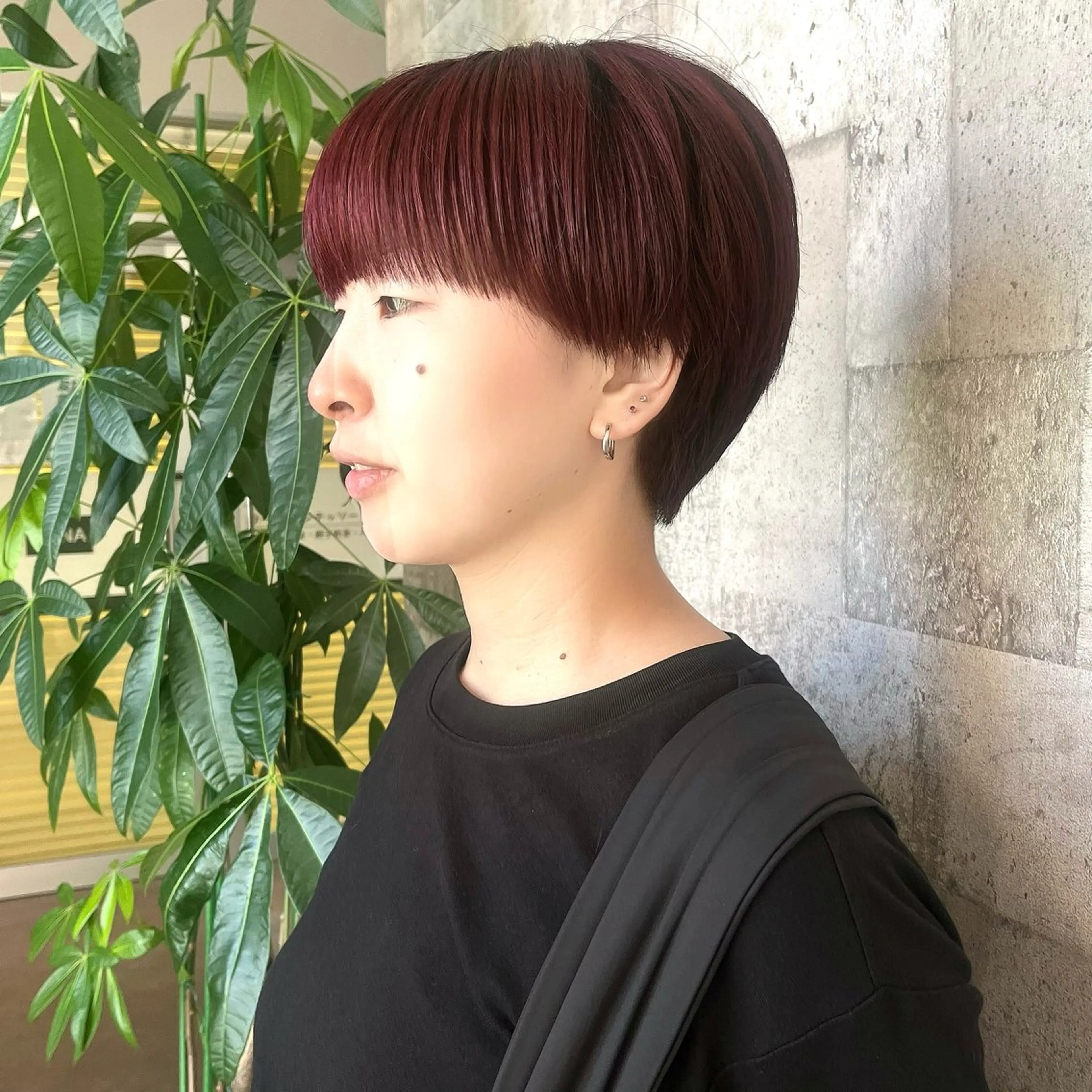 ショート カット ヘアカラー 北島 遥香🫧インナ ー /ベージュカラーのヘアスタイル