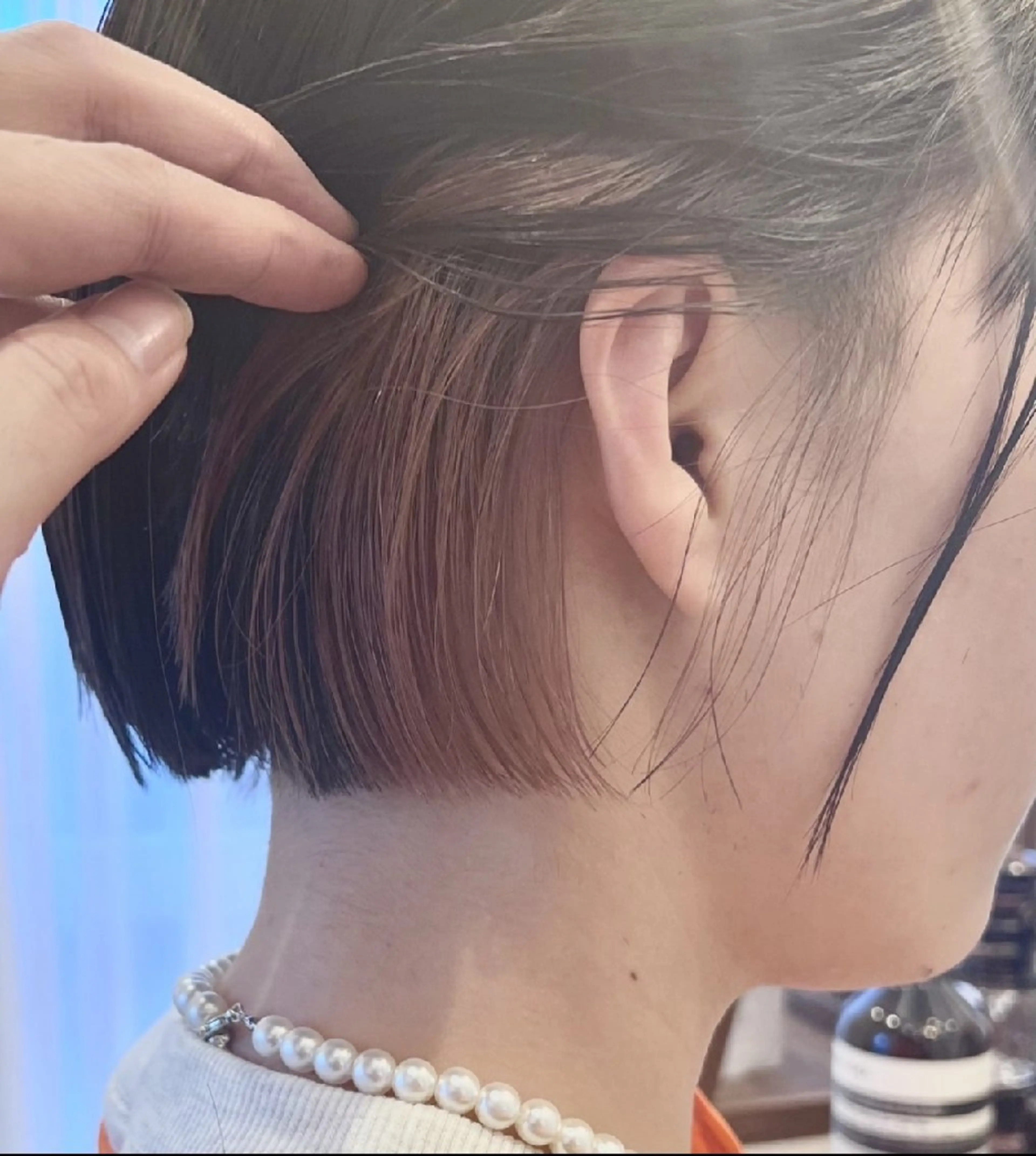 カラー GRITTERs 泉中央店所属・艶髪/小顔レイヤー/ カットモデル泉中央✨のヘアスタイル