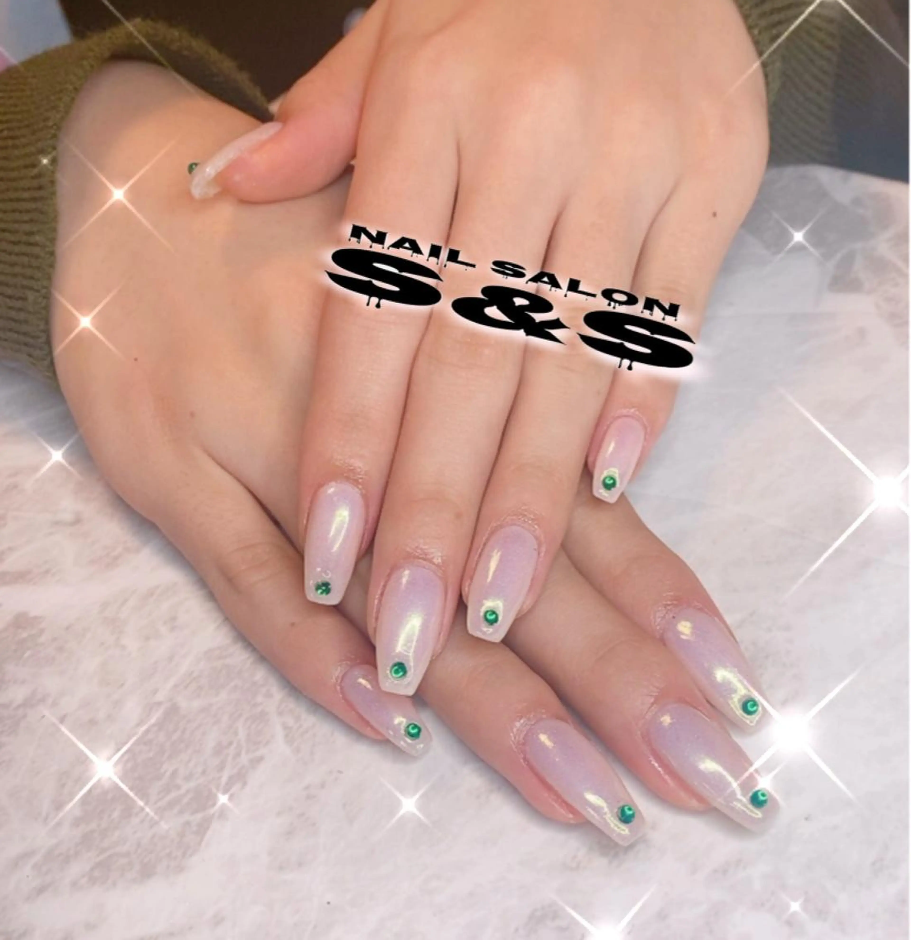 ネイル 長さ出し メンズネイル 持ち込み スカルプネイル S&S 村田小百合のネイルデザイン