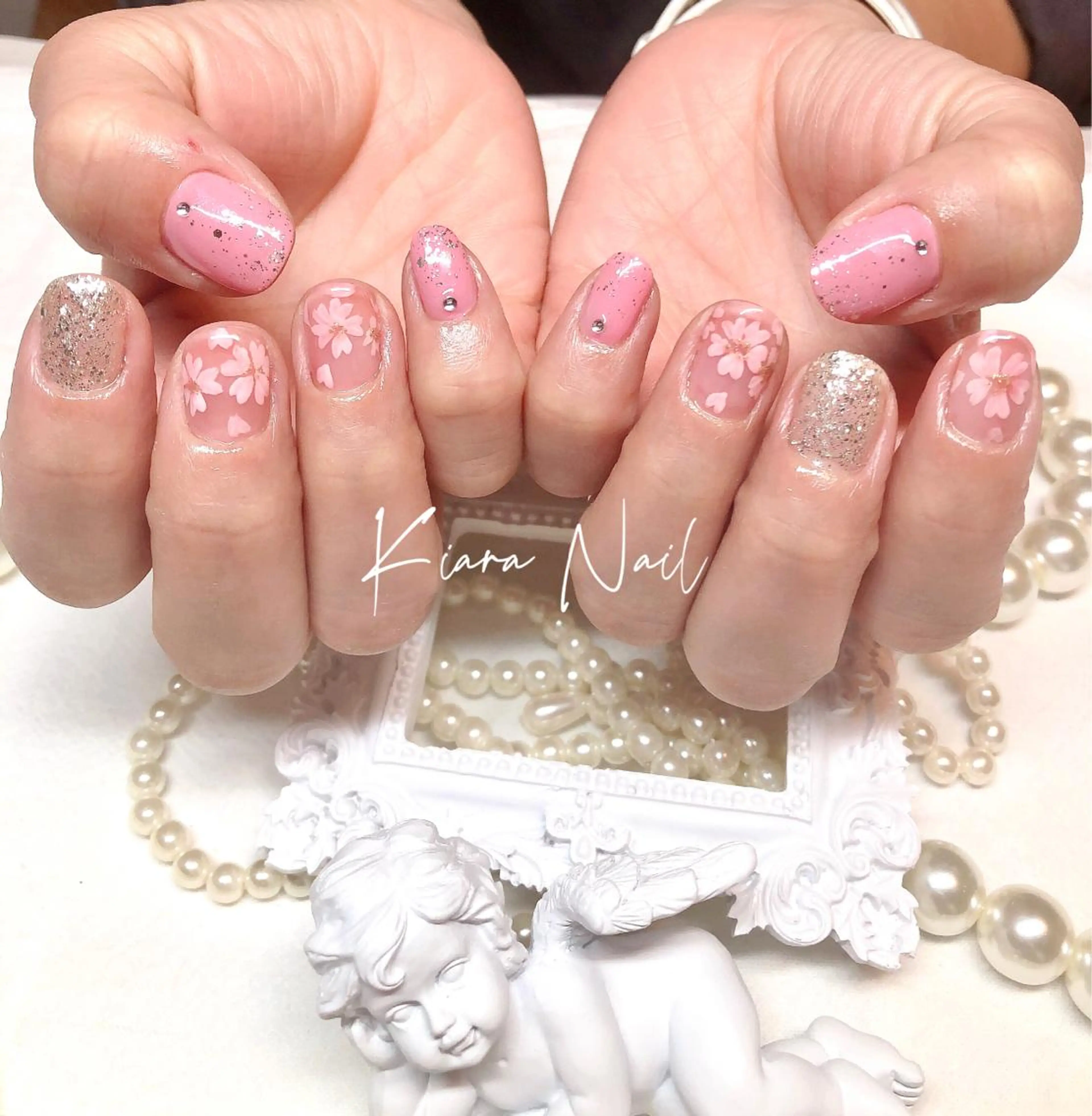 ネイル アートネイル 持ち込み 🍭Kiara Nail🍭のネイルデザイン