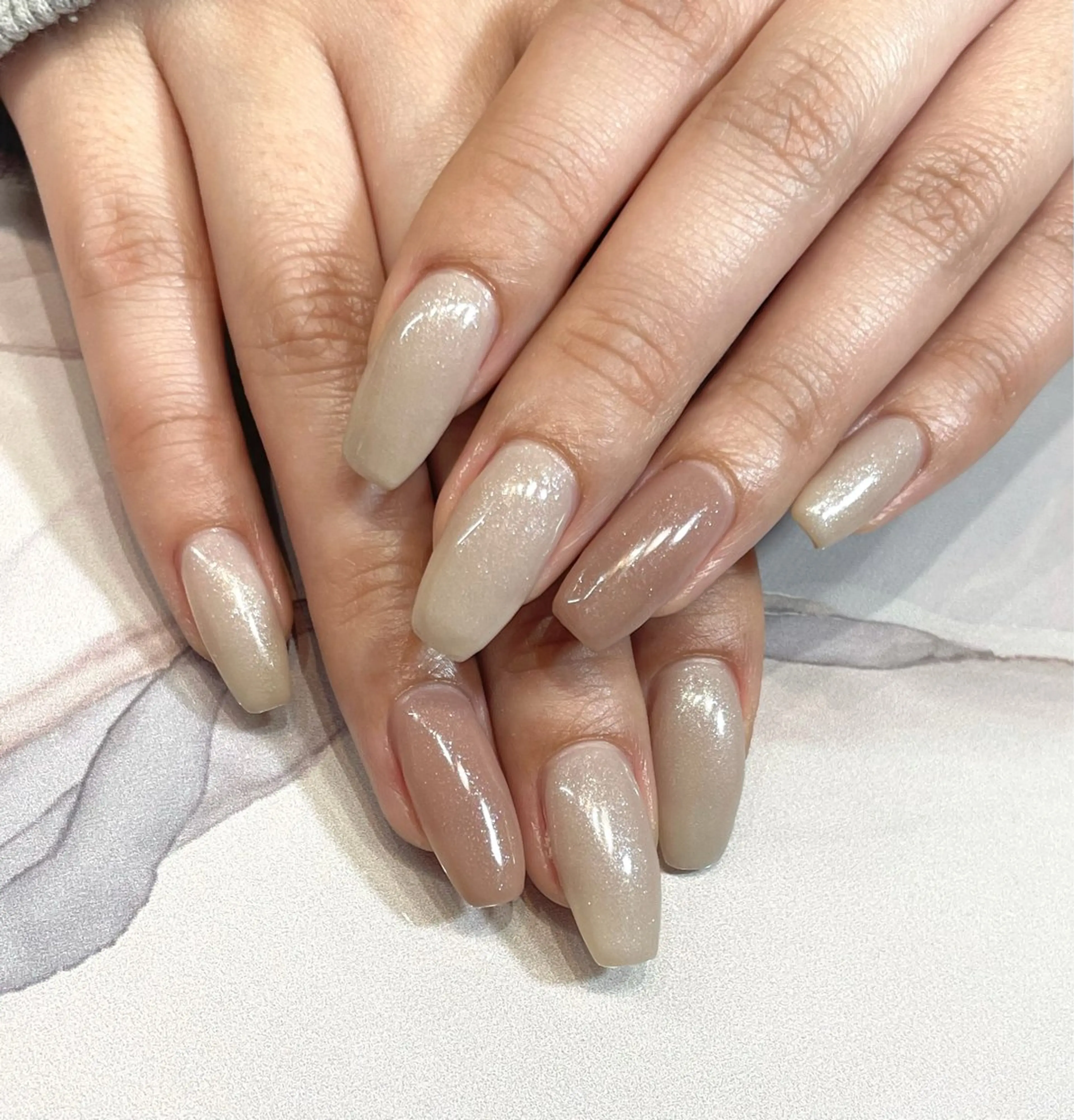 ネイル ワンカラーネイル ハンドネイル jujur HARUKA🌸のネイルデザイン