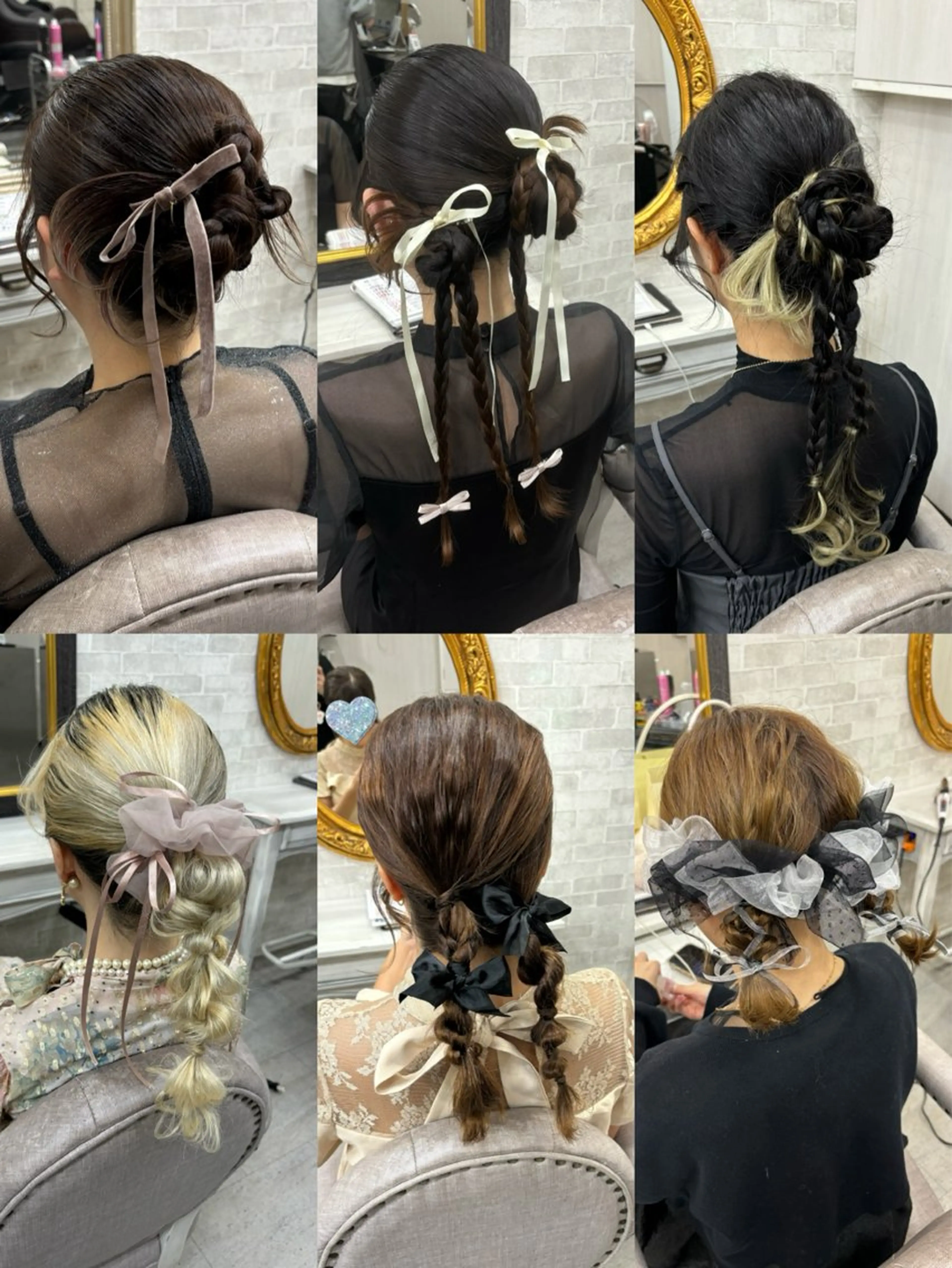 ヘアアレンジ ヘアセット☆ 髪質改善カラー☆まいのヘアスタイル