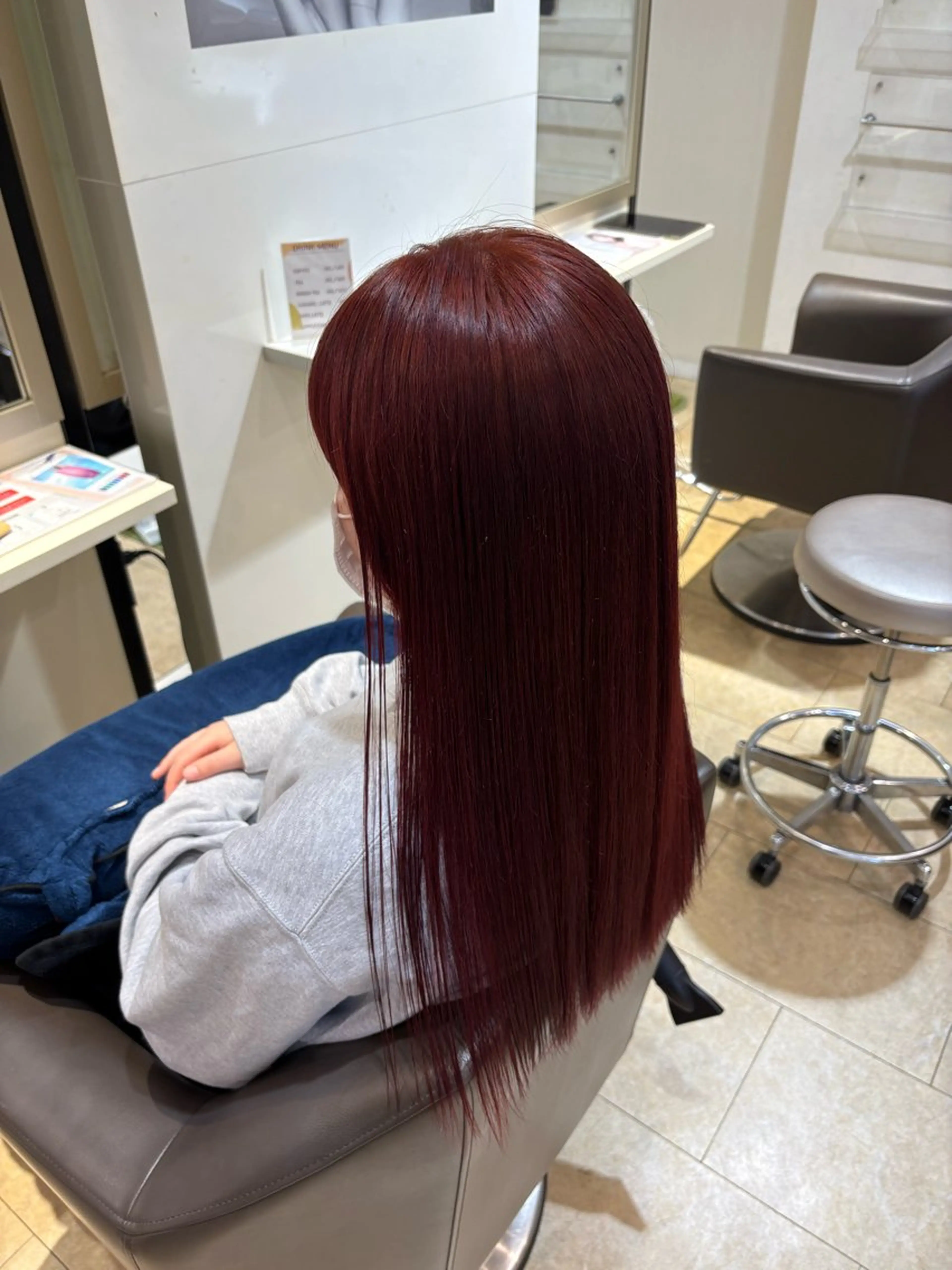 ロング カラー あいり 福岡美容師のヘアスタイル