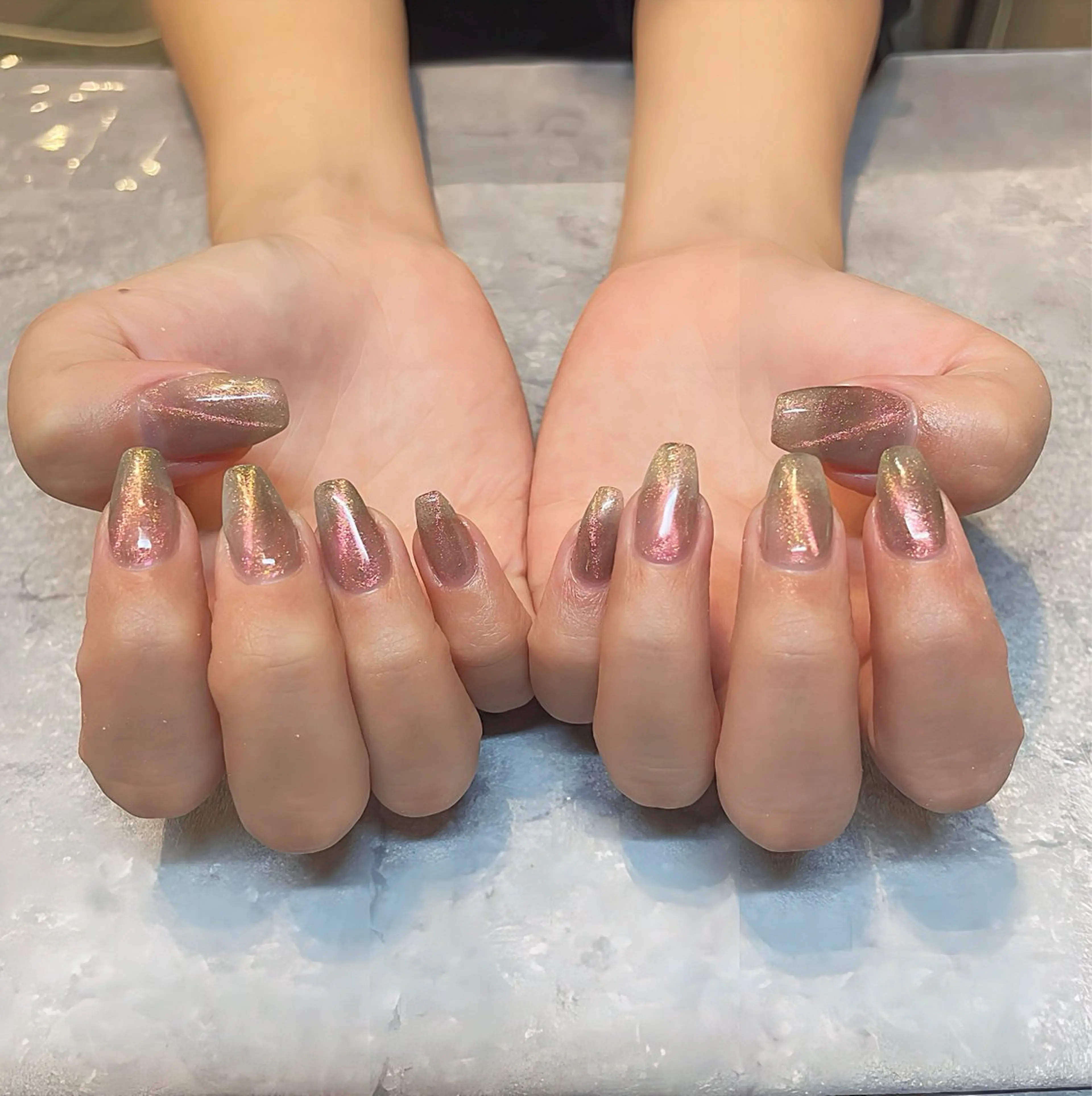 ネイル マグネットネイル 岡矢joieange 心斎橋店のネイルデザイン