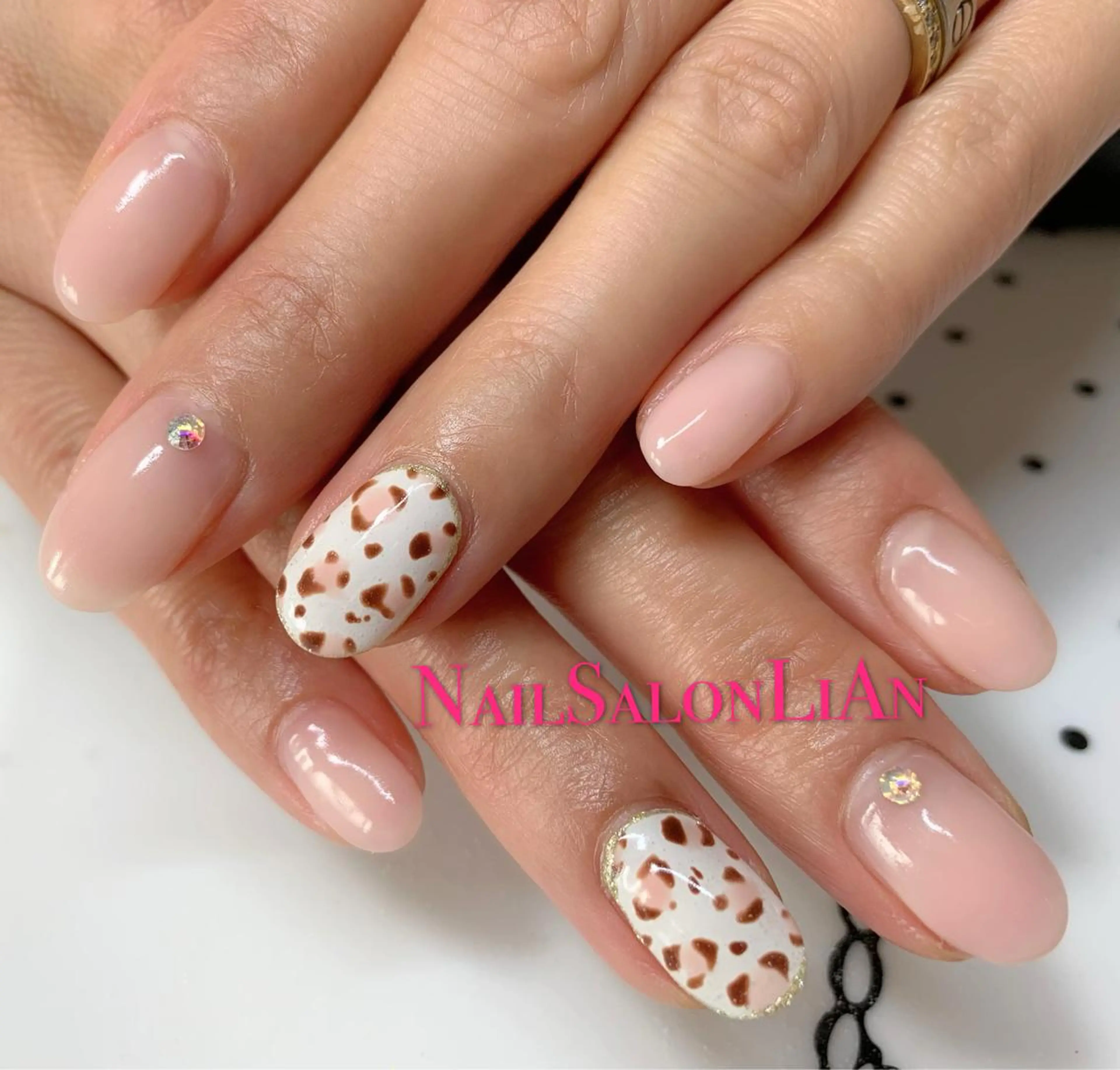 ネイル 持ち込み ハンドネイル NailSalon LiAnのネイルデザイン