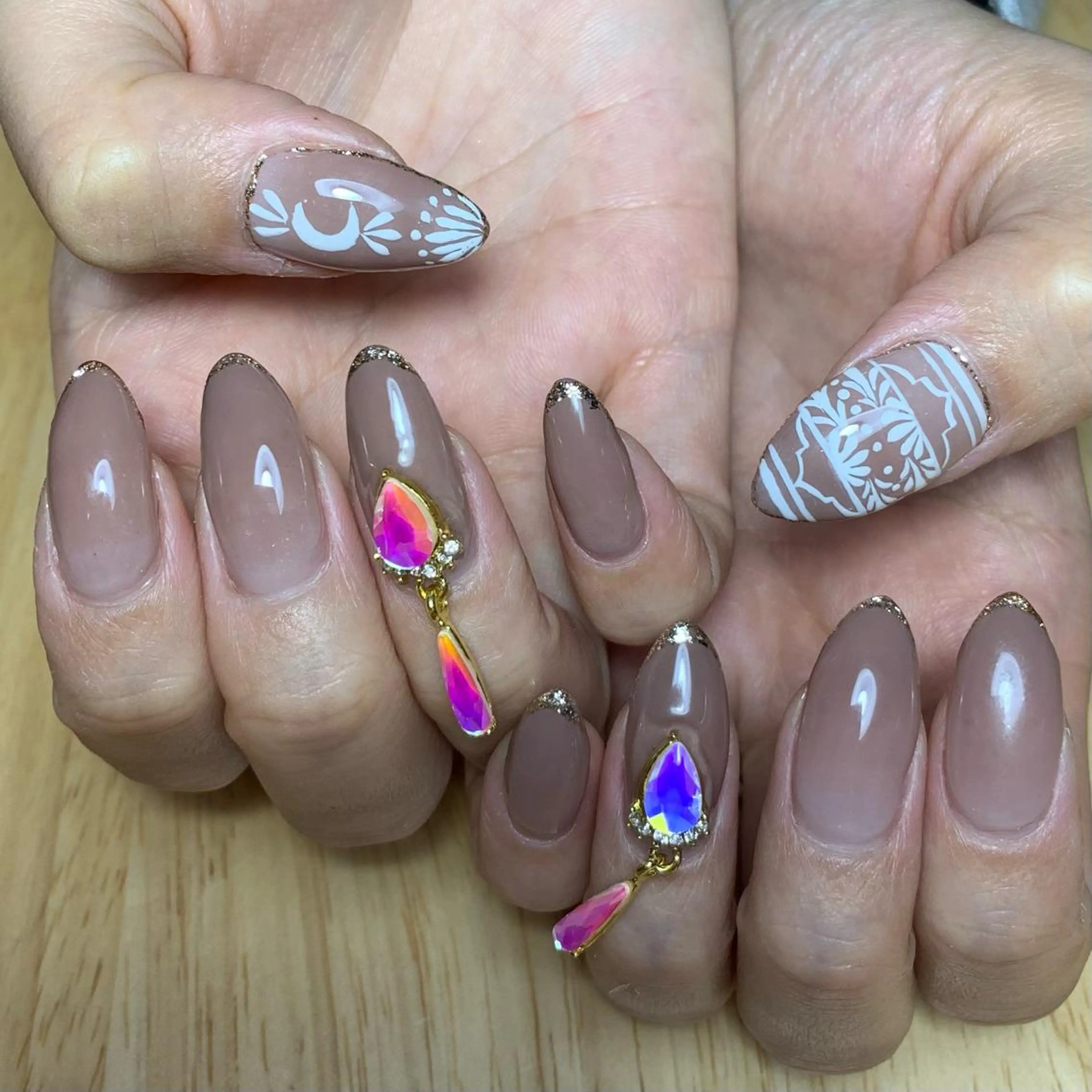 ネイル καρδιά -ｶﾙﾃﾞｨｱ-のネイルデザイン