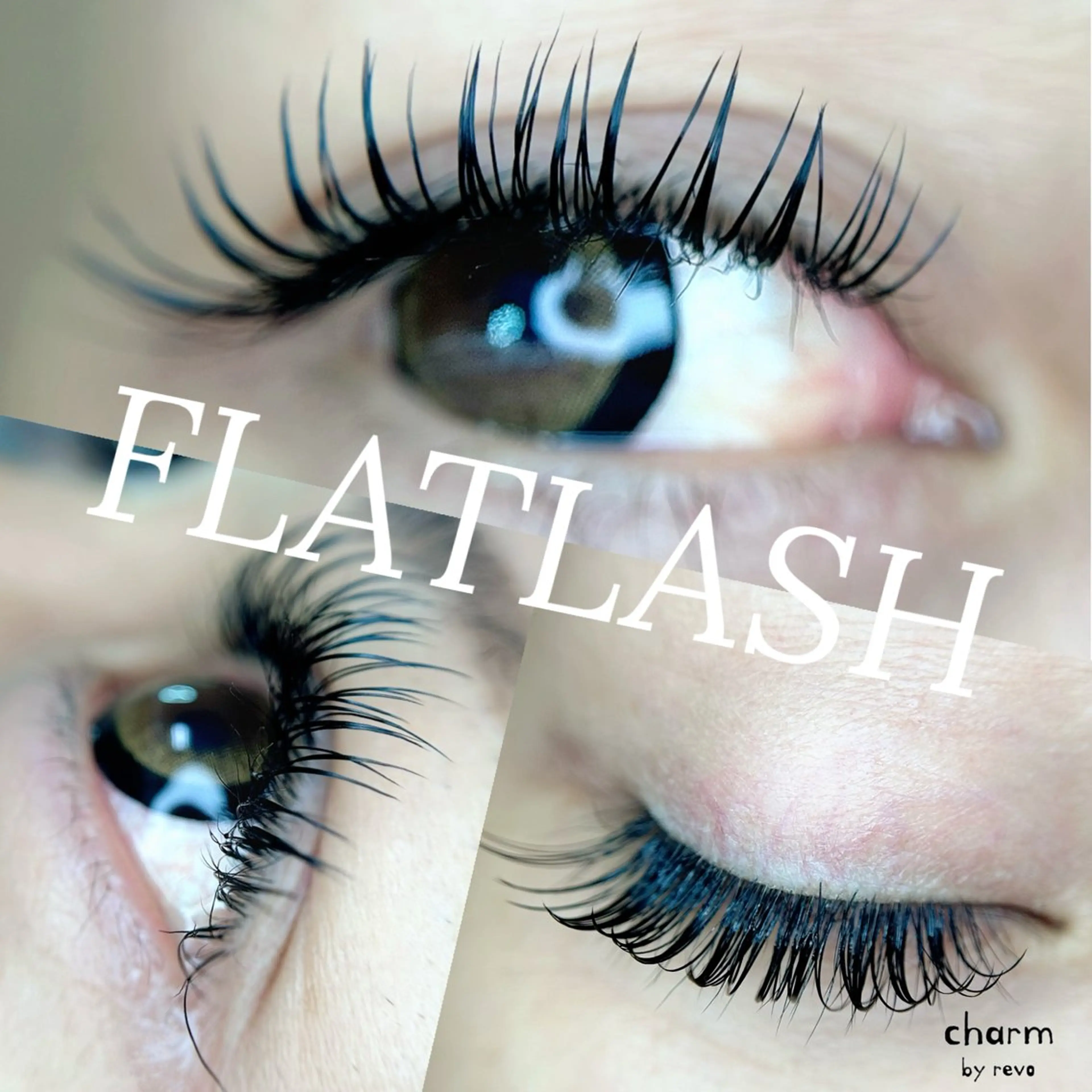 マツエク・マツパ 付け放題 フラットラッシュ マツエク charm なかやまのマツエク・マツパデザイン
