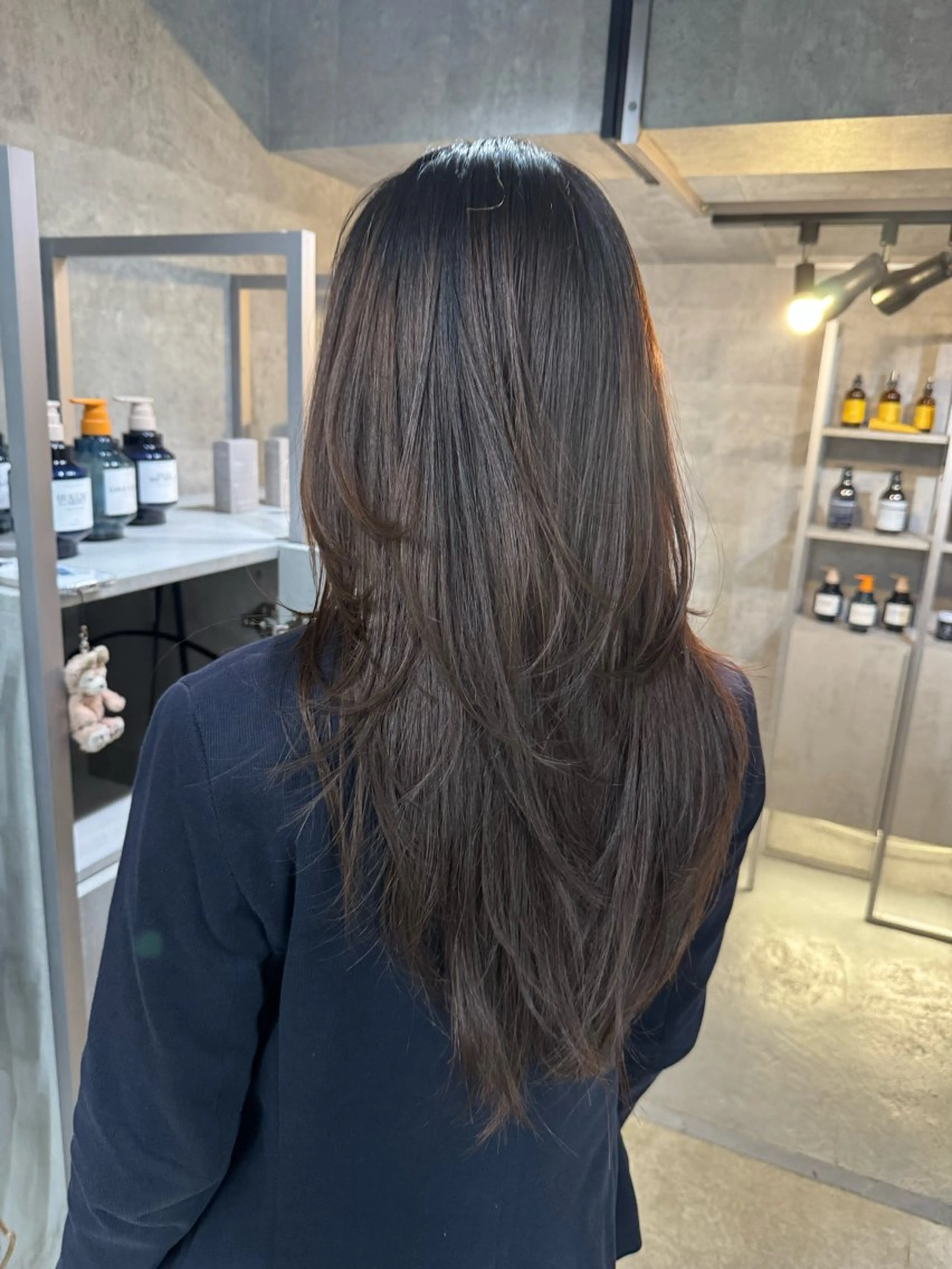 ロング あなたのお悩み改善" You"💚❤️💛のヘアスタイル