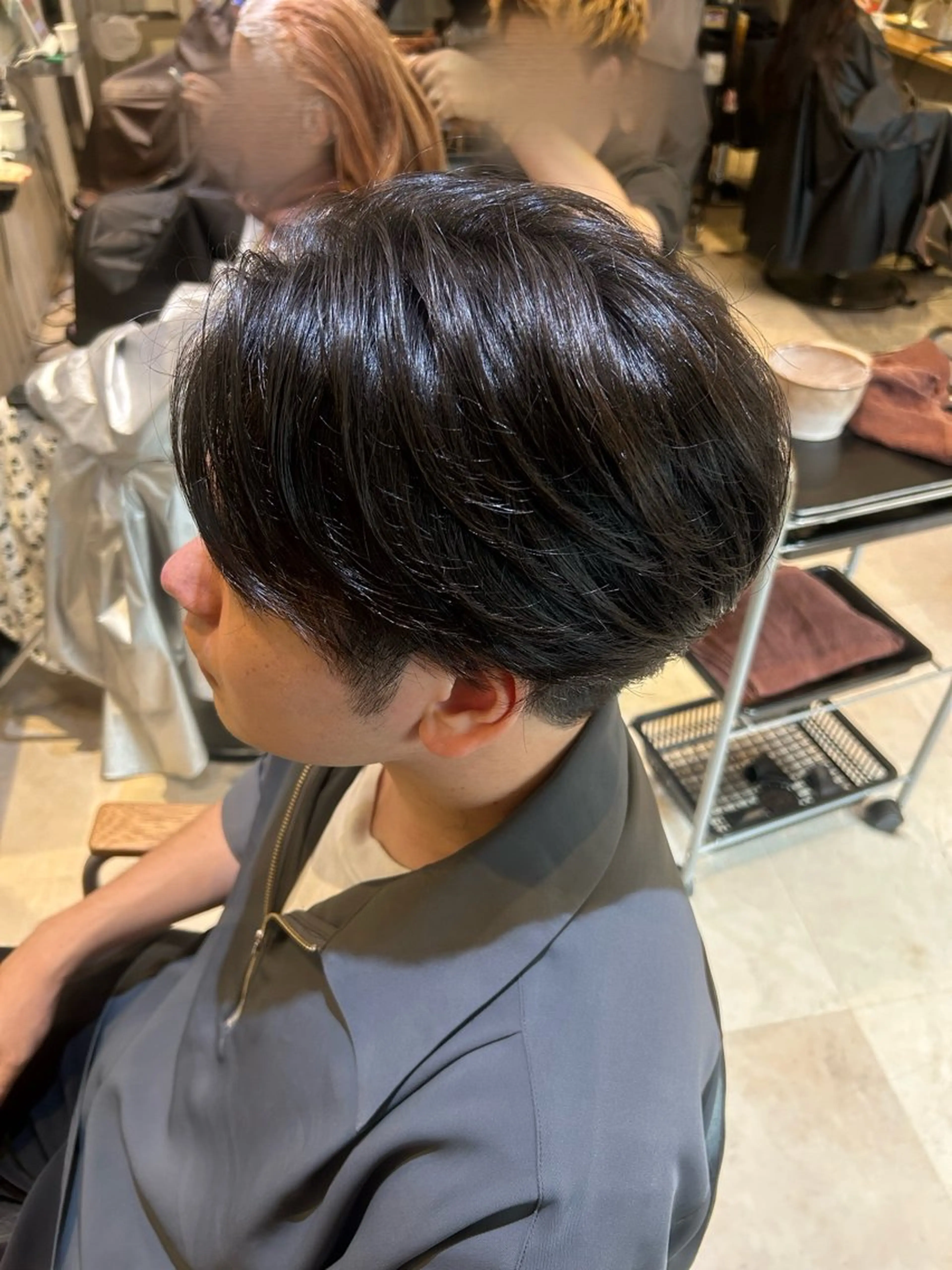 メンズ カット ヘッドスパ La fith hair fun 池袋店所属・赤み消しカラー🍏 白髪染め HIROのヘアスタイル