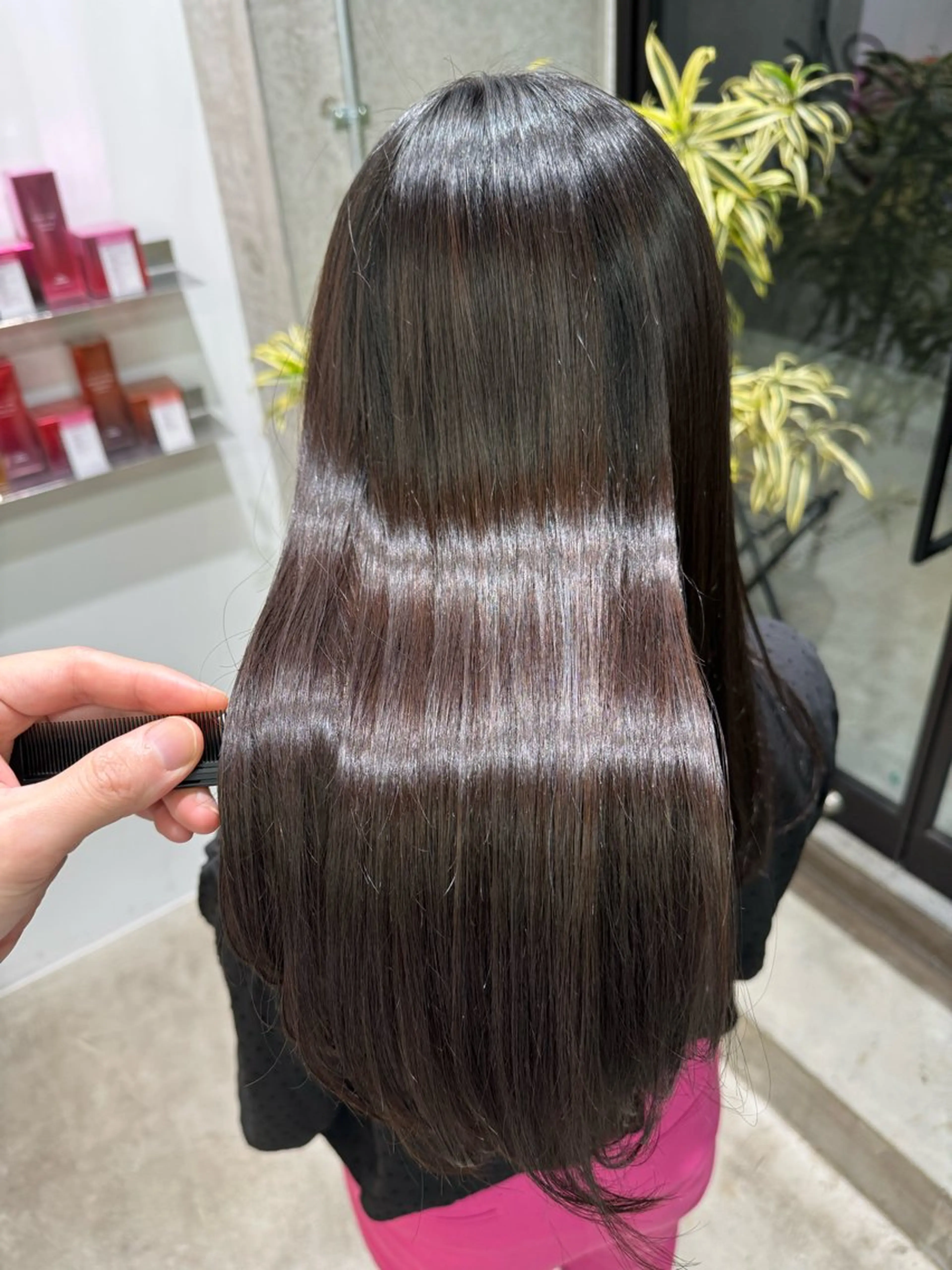 ロング 髪質改善 縮毛矯正 ヘアカラー 縮毛矯正 トリートメント 恵比寿🤍似合わせ 艶髪育成特化 清水のその他イメージ