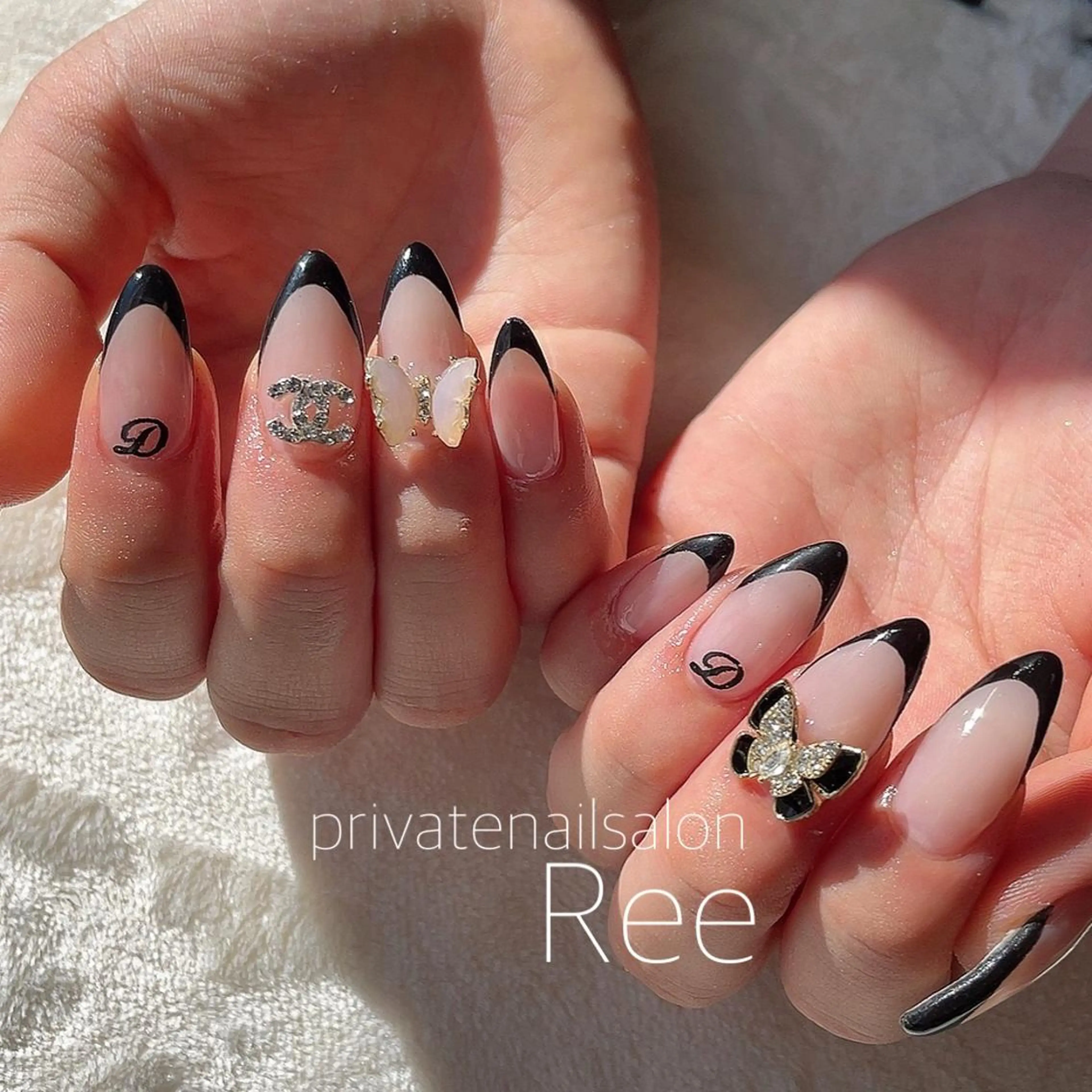 ネイル 知花 梨花のネイルデザイン