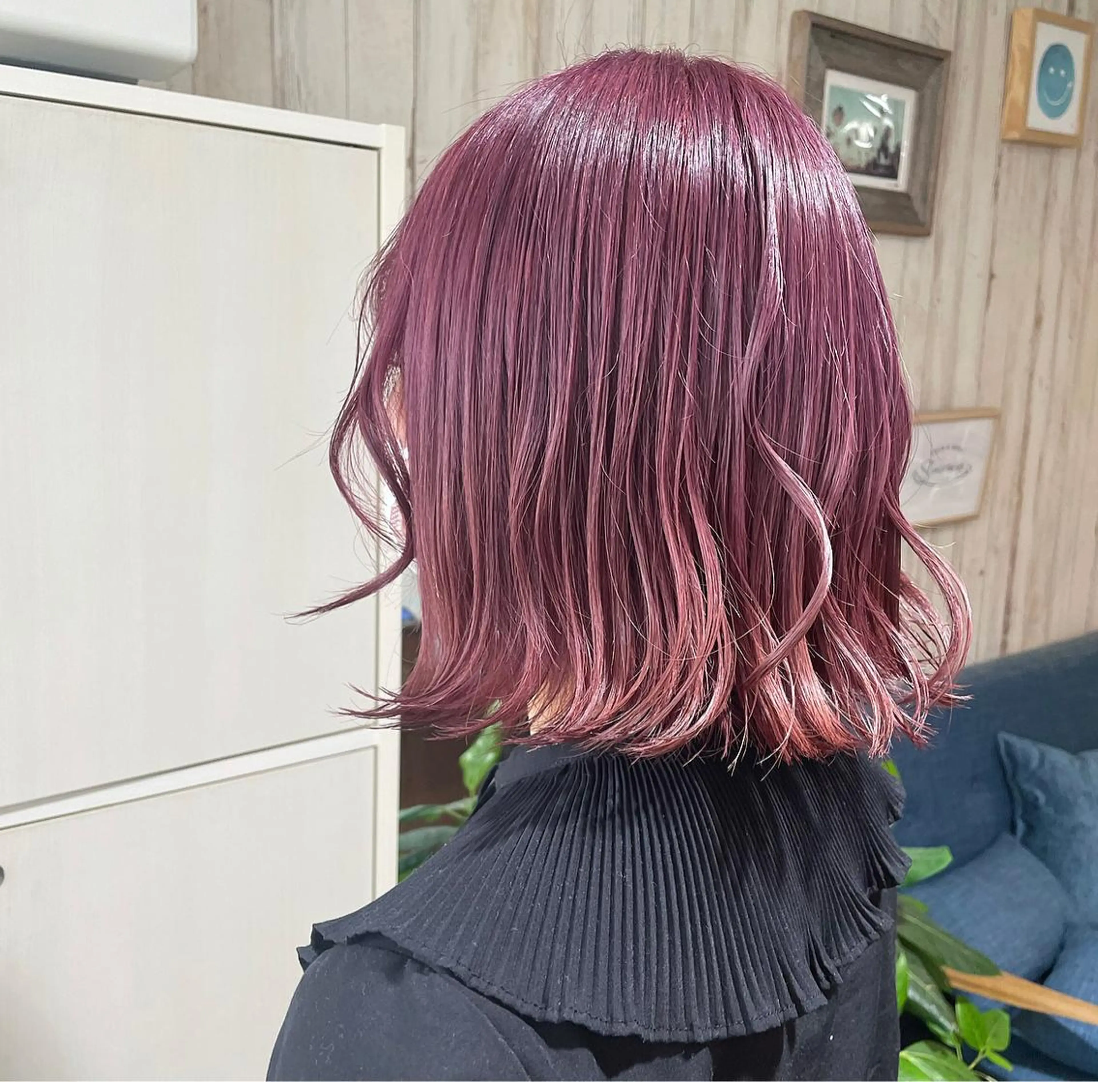 ミディアム soyon心斎橋所属・♡透明感/艶カラー/ M a I ♡のヘアスタイル